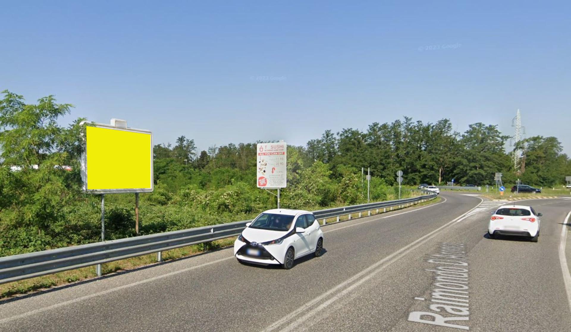 Impianto CARTELLONISTICA a Martignacco, in zona Conad