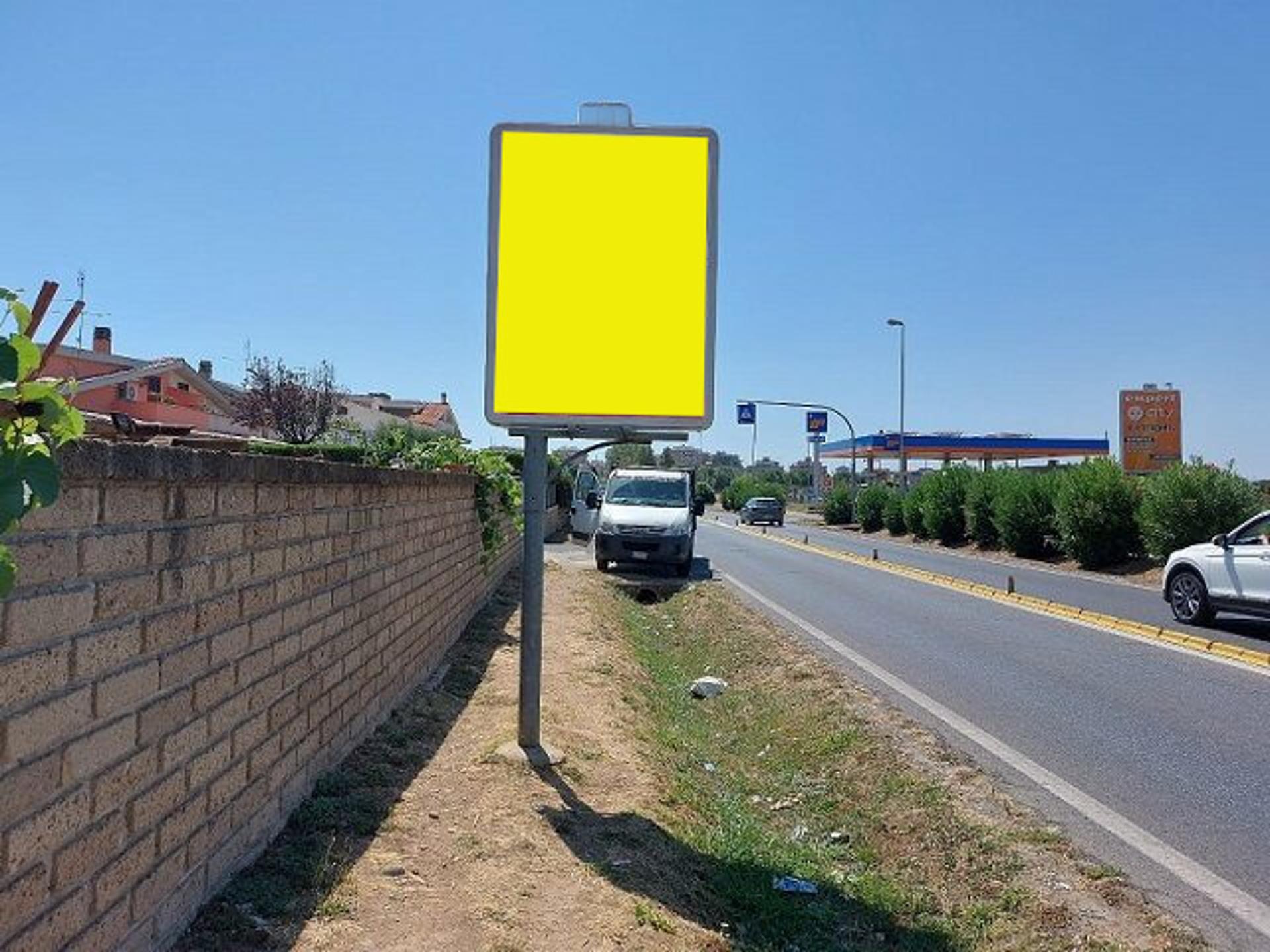 Impianto CARTELLONISTICA a Ladispoli, in zona Mister Cappuccino