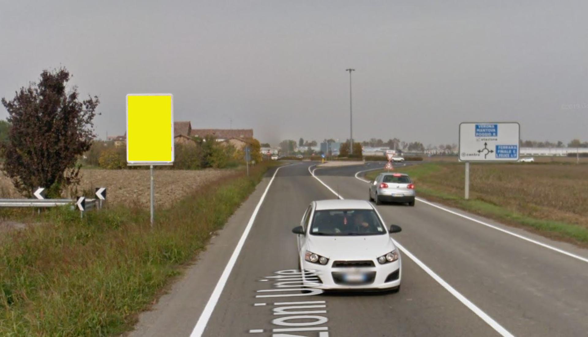 Impianto CARTELLONISTICA a Mirandola, in zona Palazzetto dello Sport 