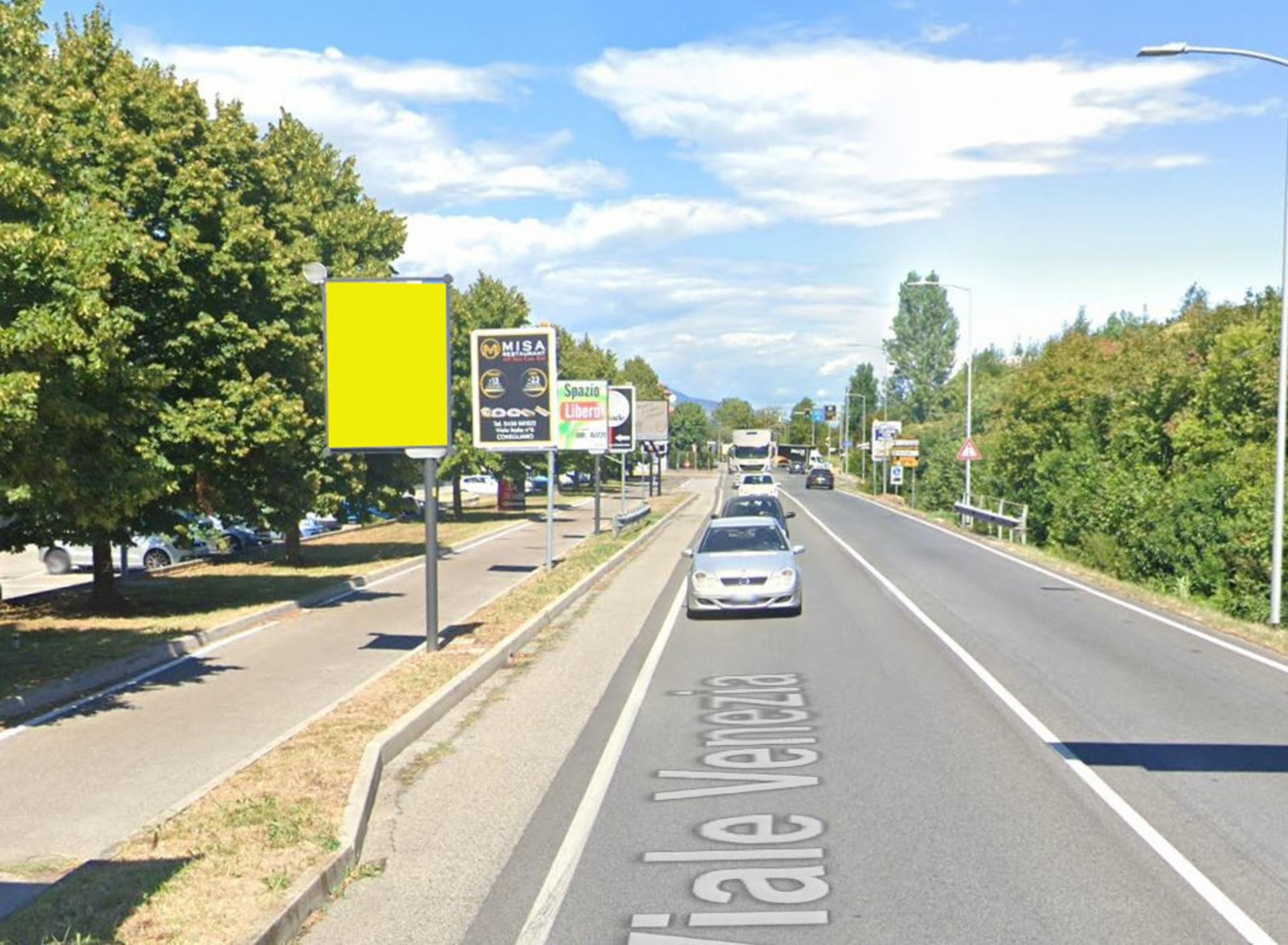 Impianto CARTELLONISTICA a Conegliano, in zona Namaste