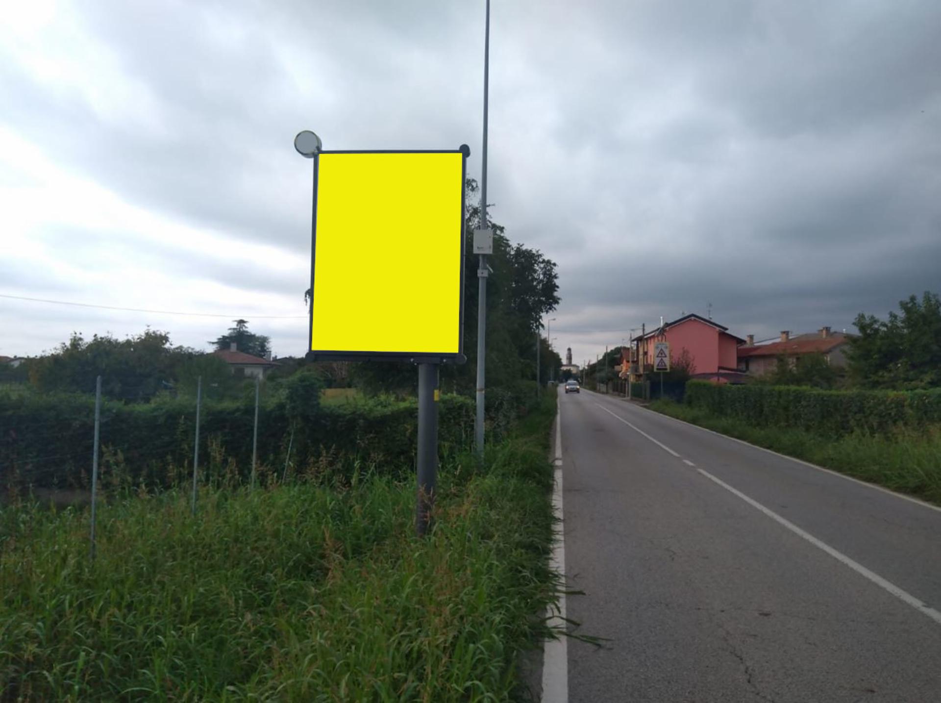 Impianto CARTELLONISTICA a Campoformido, in zona Agriturismo Borc di Sot