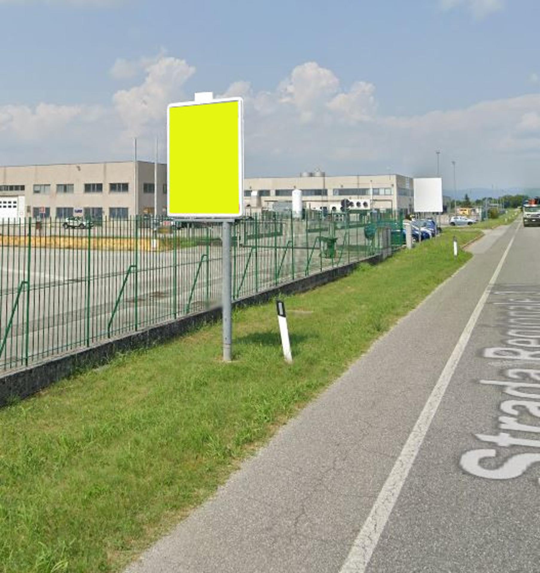 Impianto CARTELLONISTICA a Villesse, in zona Pista Aeromodelli