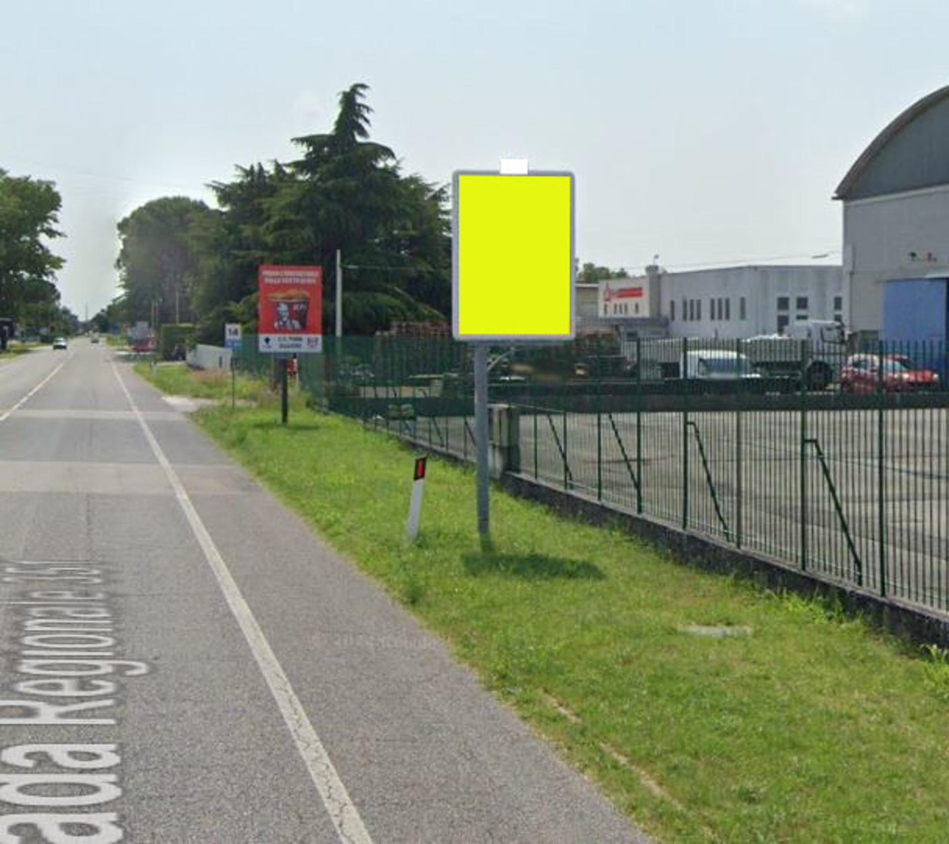 Impianto a REGIONALE VIA AQUILEIA 351 Km 13+970DX  Villesse