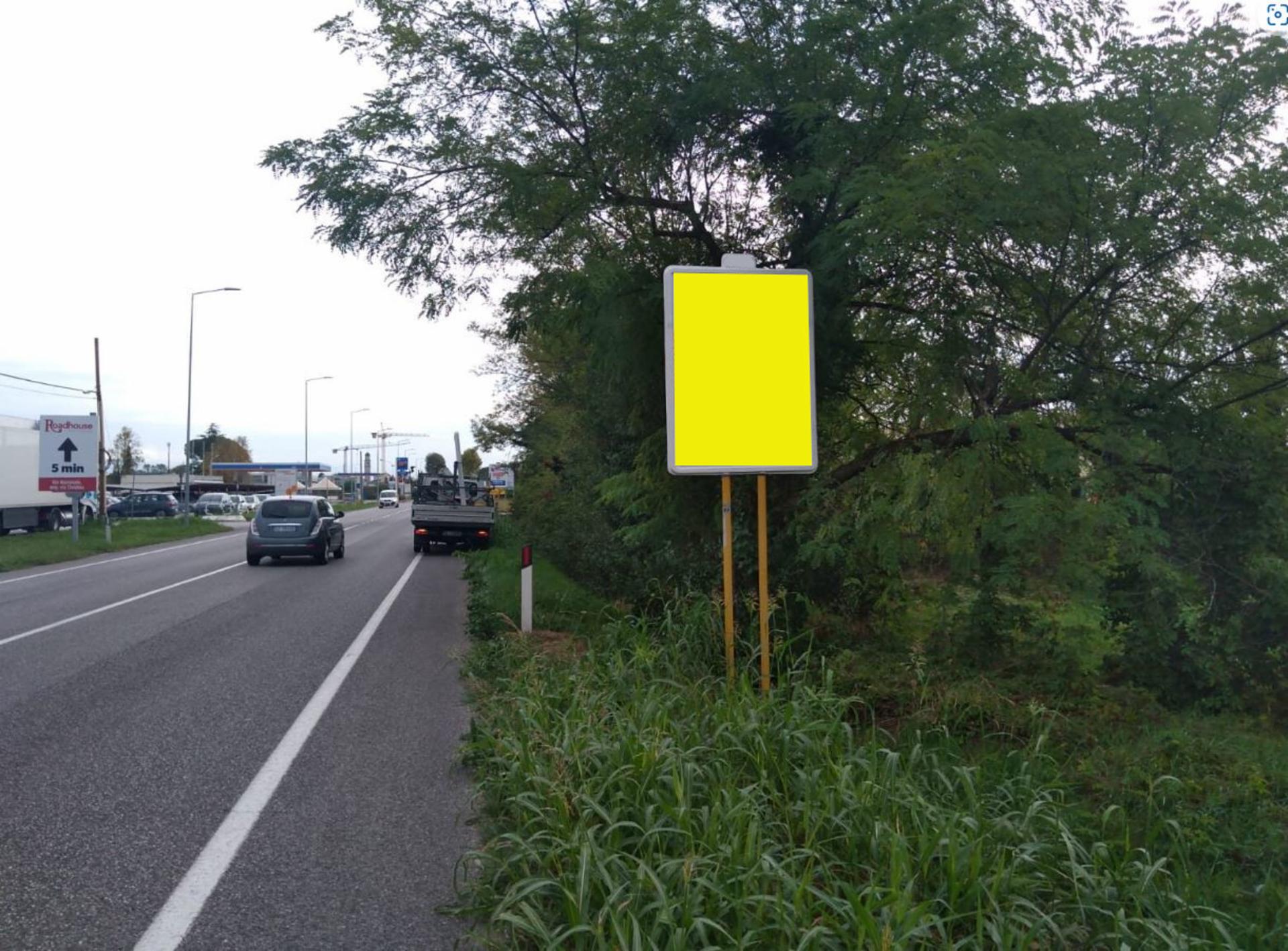 Impianto CARTELLONISTICA a Campoformido, in zona Al Marangon