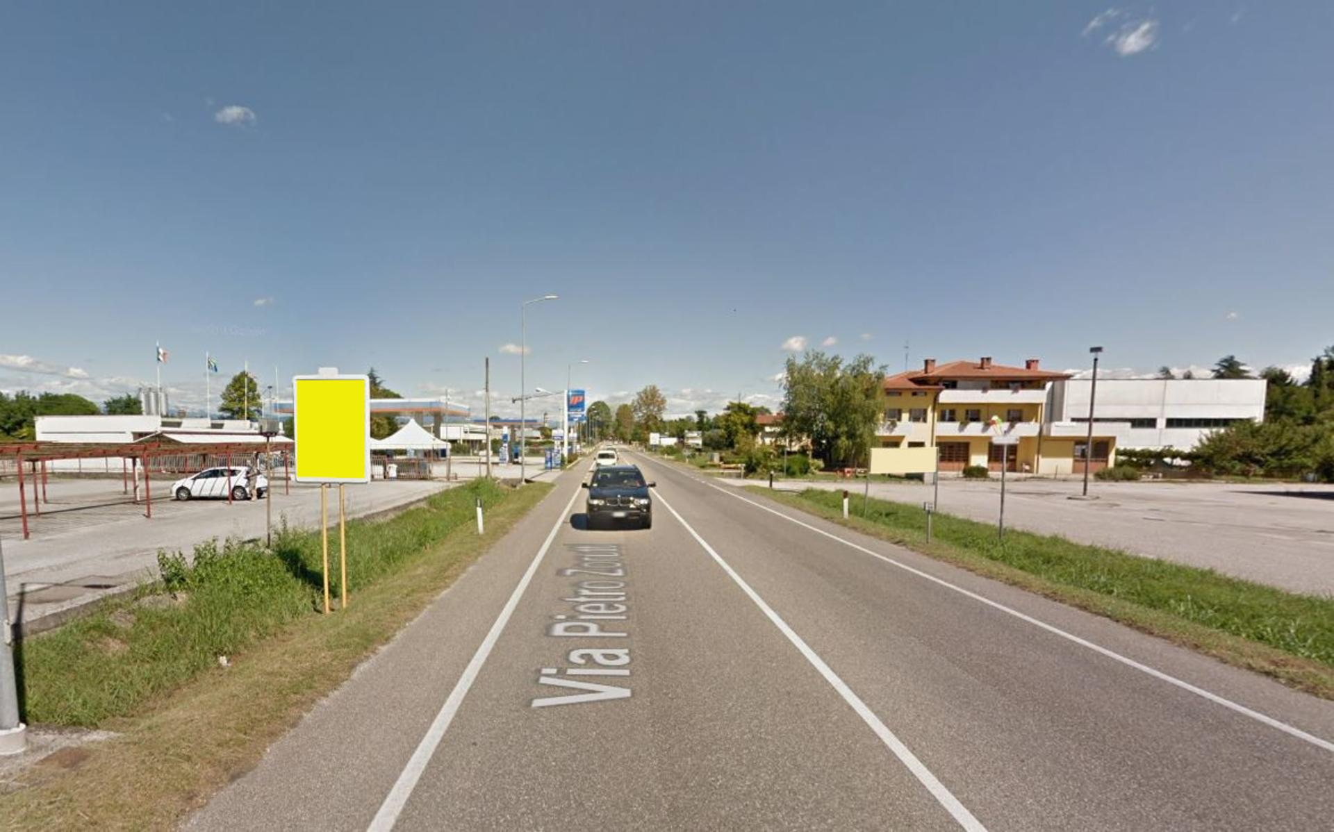 Impianto CARTELLONISTICA a Campoformido, in zona Poste Italiane Campoformido