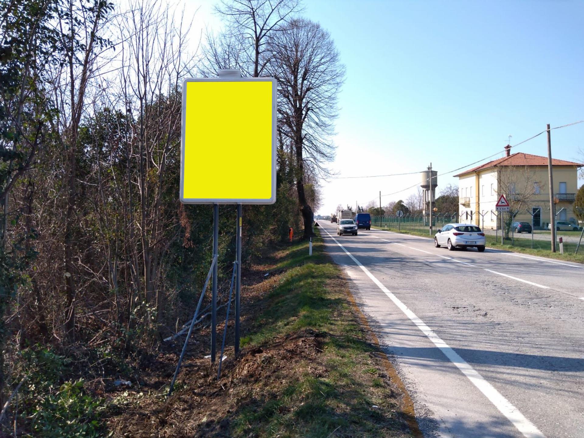 Impianto CARTELLONISTICA a Pasian di Prato, in zona Chiesa Evangelica Pentecostale Gesù Cristo è la porta
