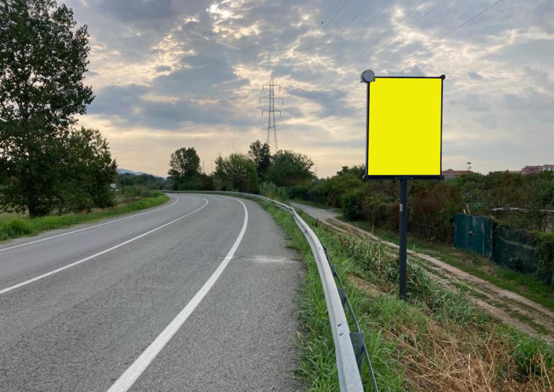 Impianto a CIRC.NE BORGARETTO S.P. P502 KM 1 + 650 SX  DIR. NICHELINO 180 MT DOPO SOVRAPPASSO A DX  Beinasco