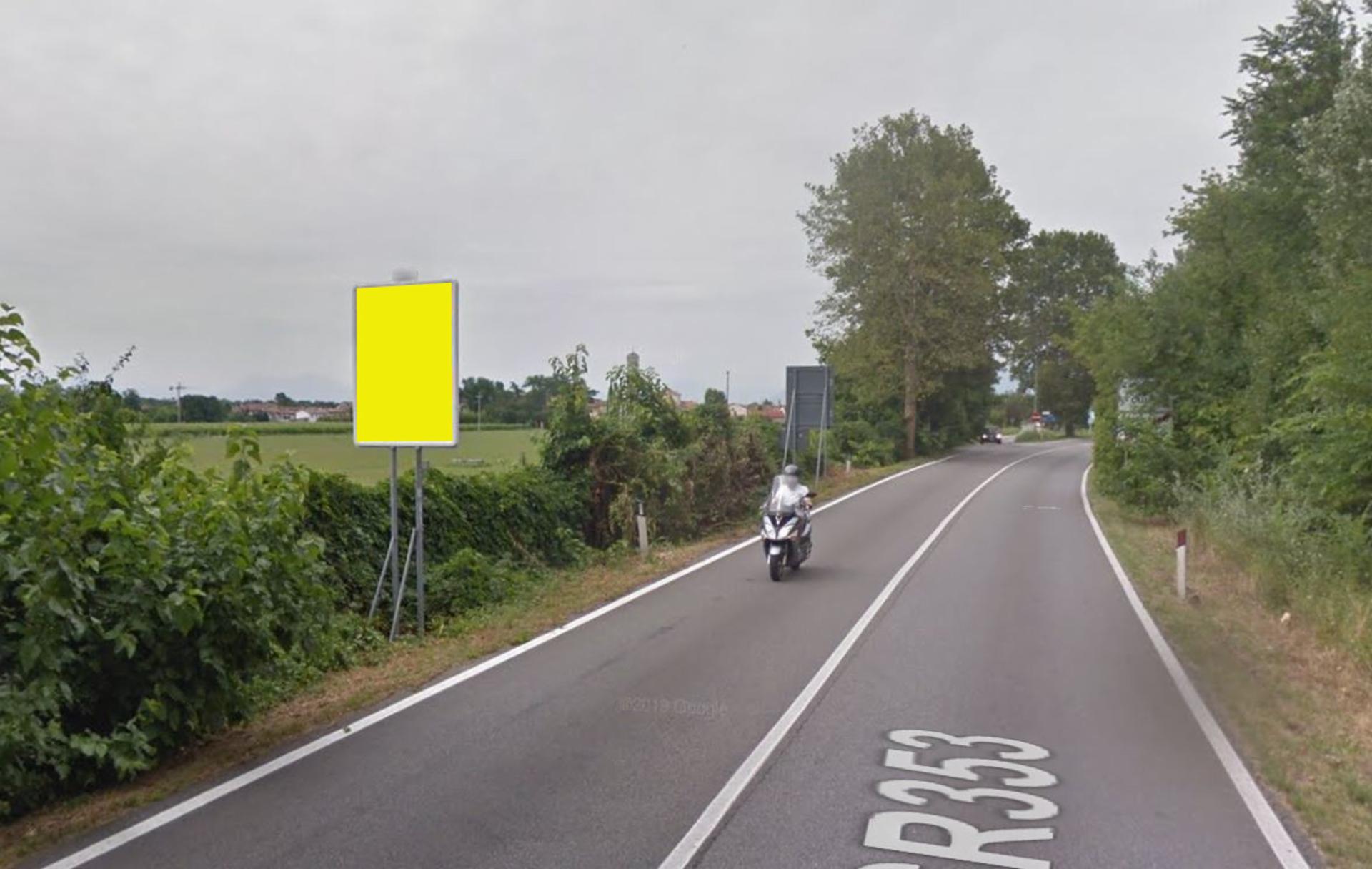 Impianto CARTELLONISTICA a Pozzuolo del Friuli, in zona Sant'Andrea
