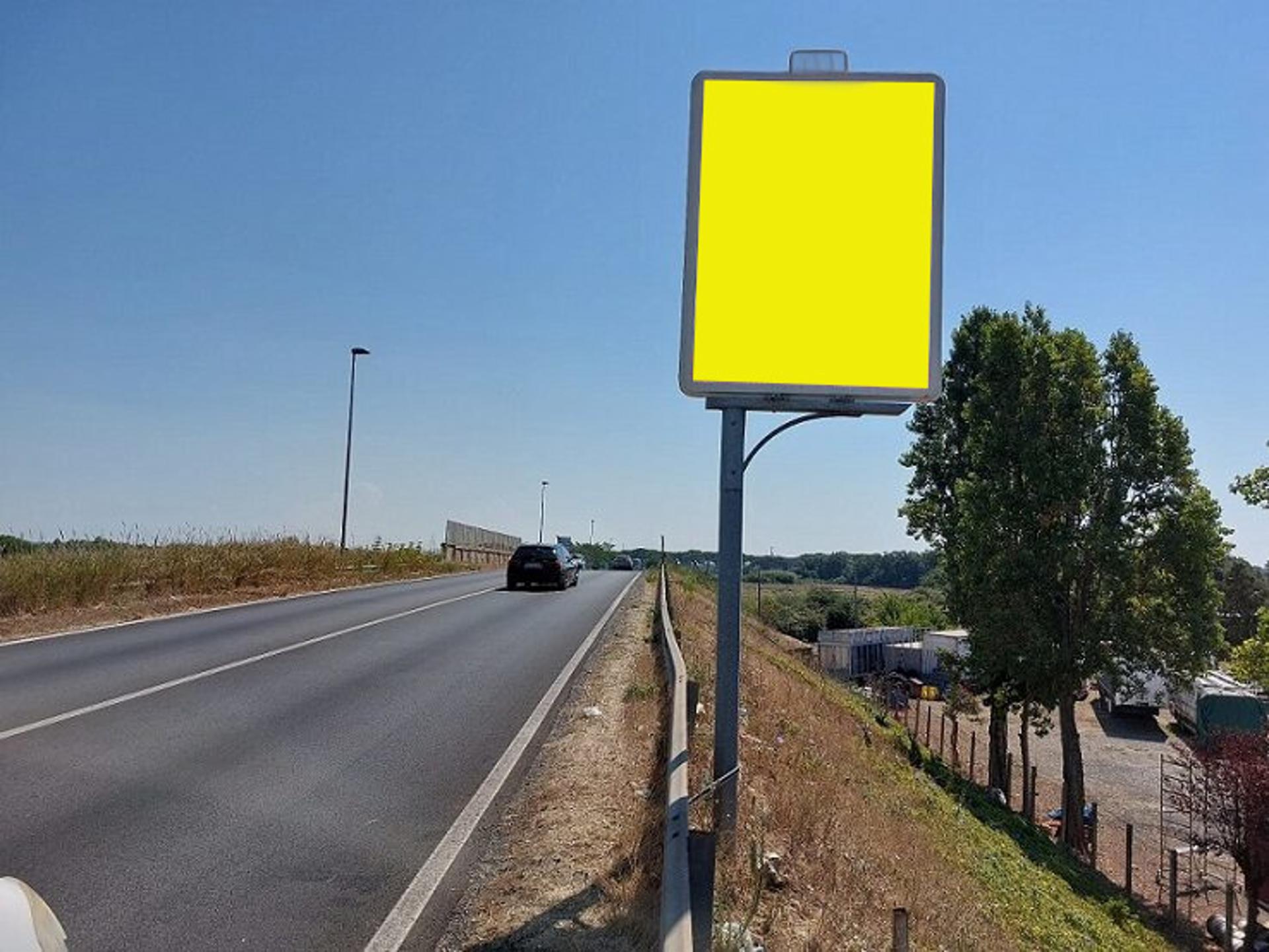 Impianto CARTELLONISTICA a Ladispoli, in zona Pizzeria la Forbice