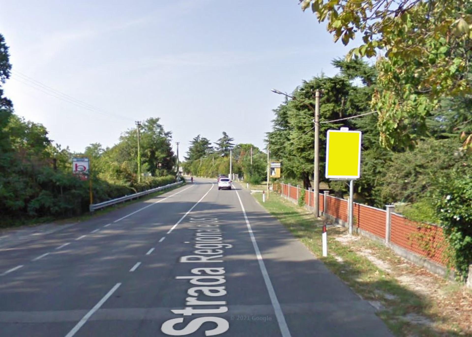 Impianto a REGIONALE 351 Km 8+271DX  VIA GORIZIA  Gradisca d'Isonzo