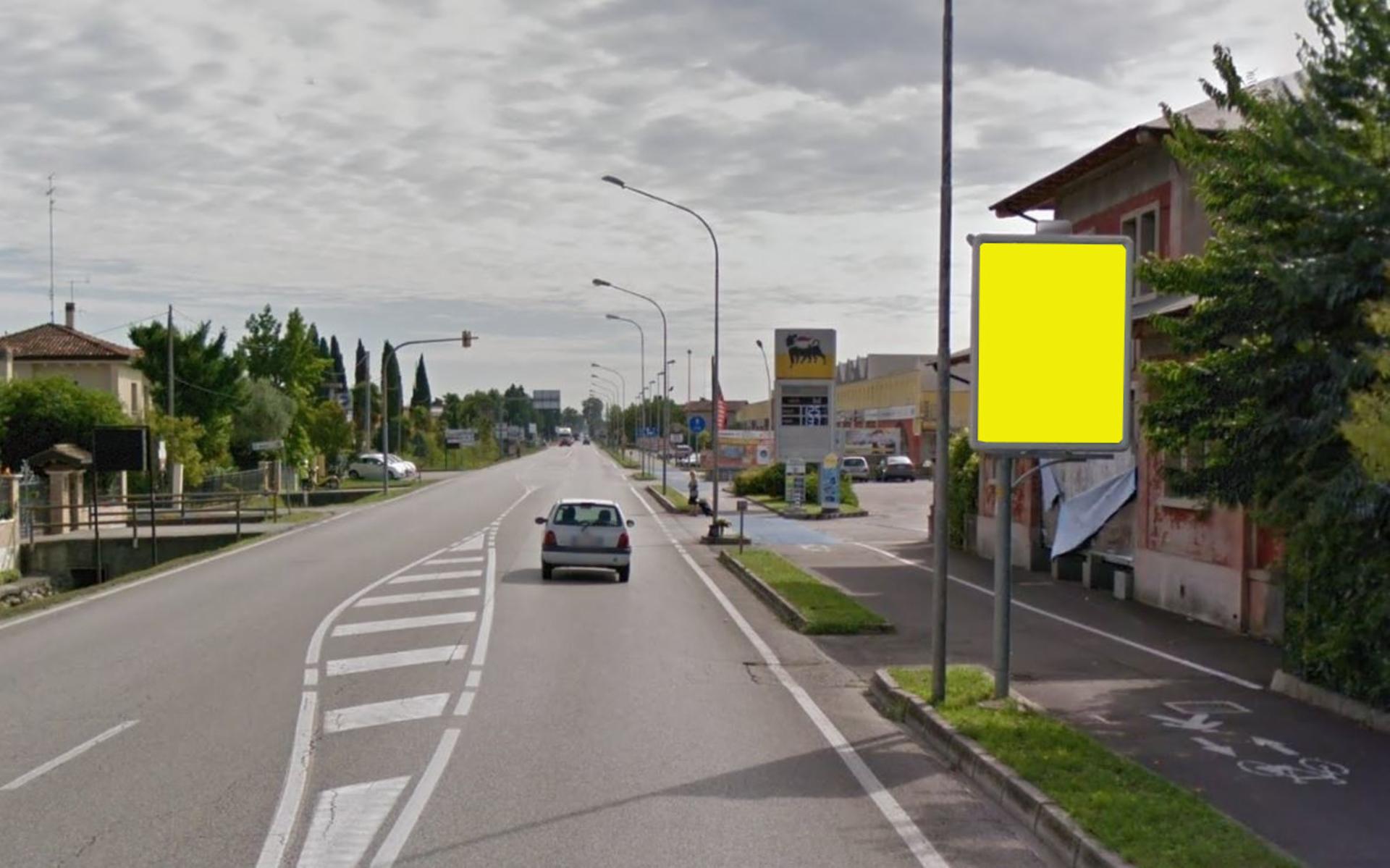 Impianto a STATALE VIA MATTEOTTI 13 Km 68+041DX  Sacile