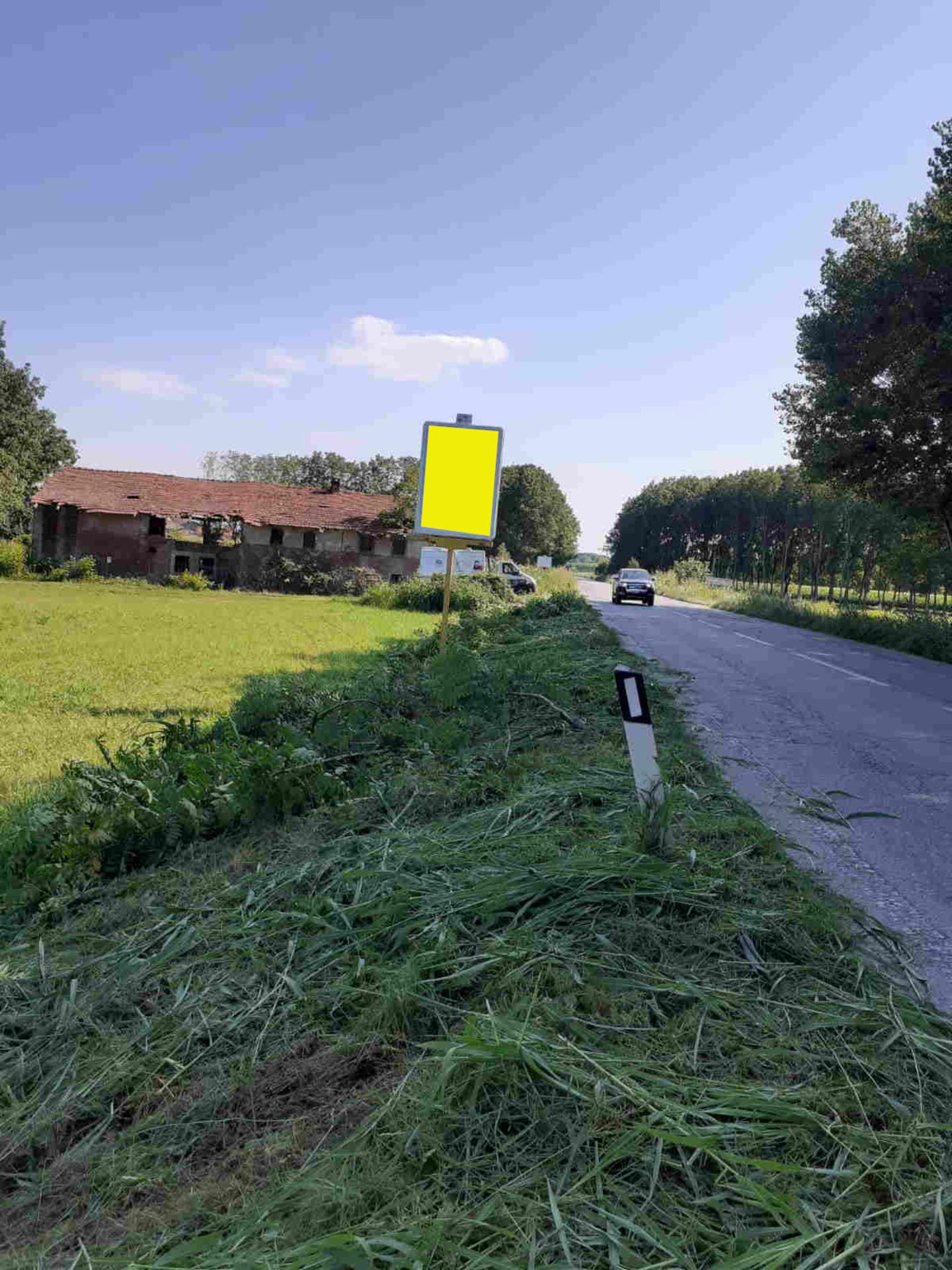 Impianto CARTELLONISTICA a Cavallermaggiore, in zona Santuario della Beata Vergine delle Grazie