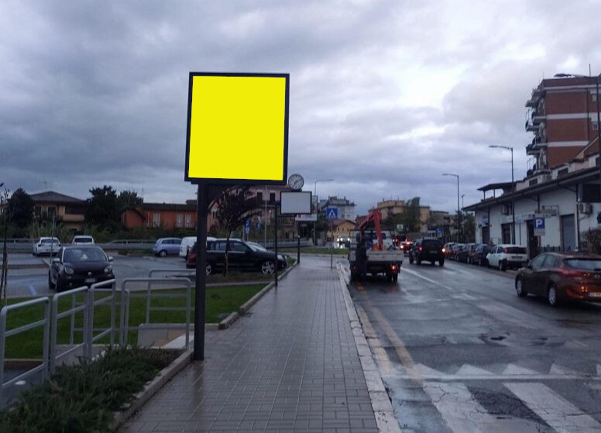 Impianto CARTELLONISTICA a Ciampino, in zona Conad
