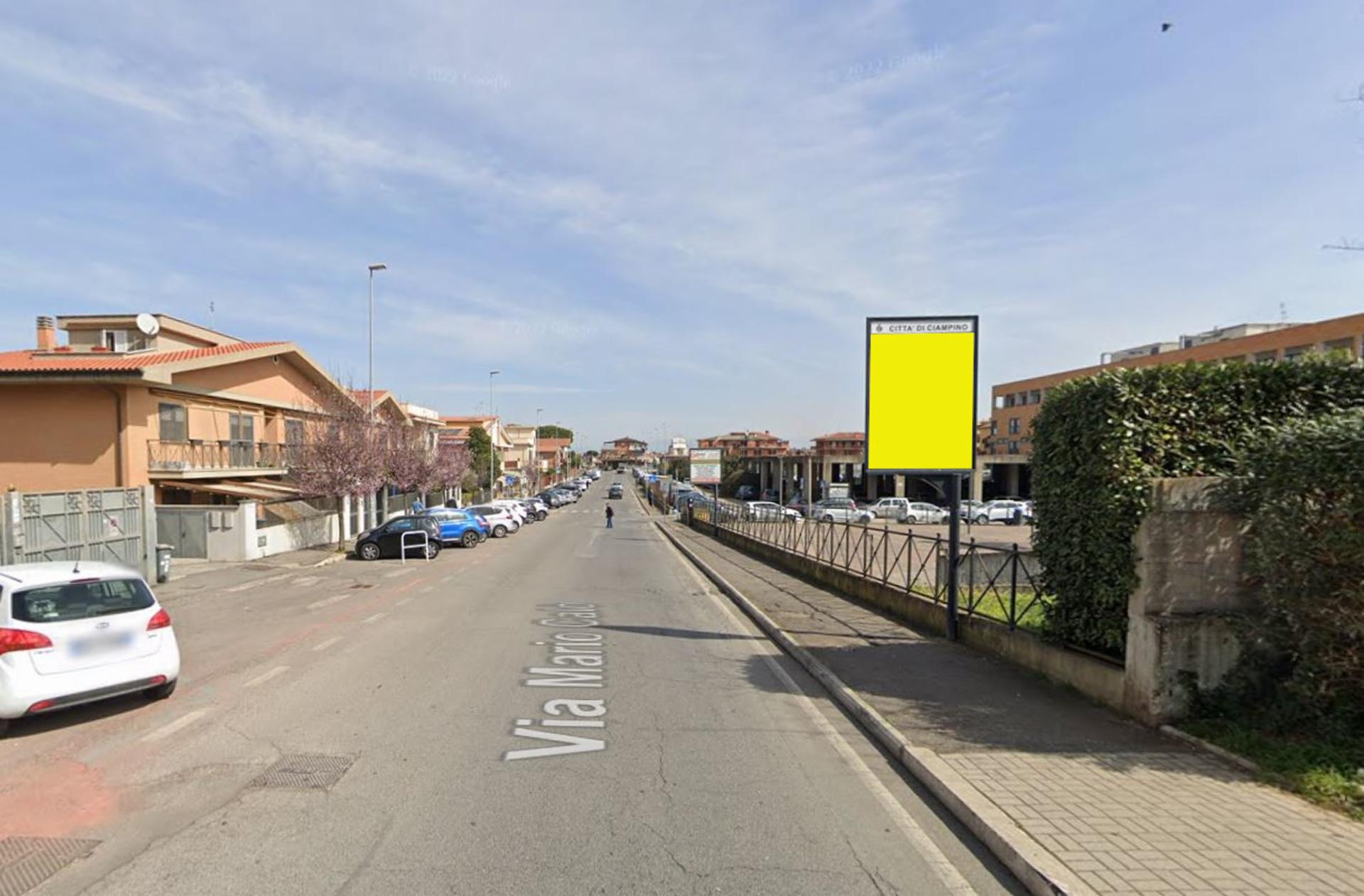 Impianto CARTELLONISTICA a Ciampino, in zona Pinocchio