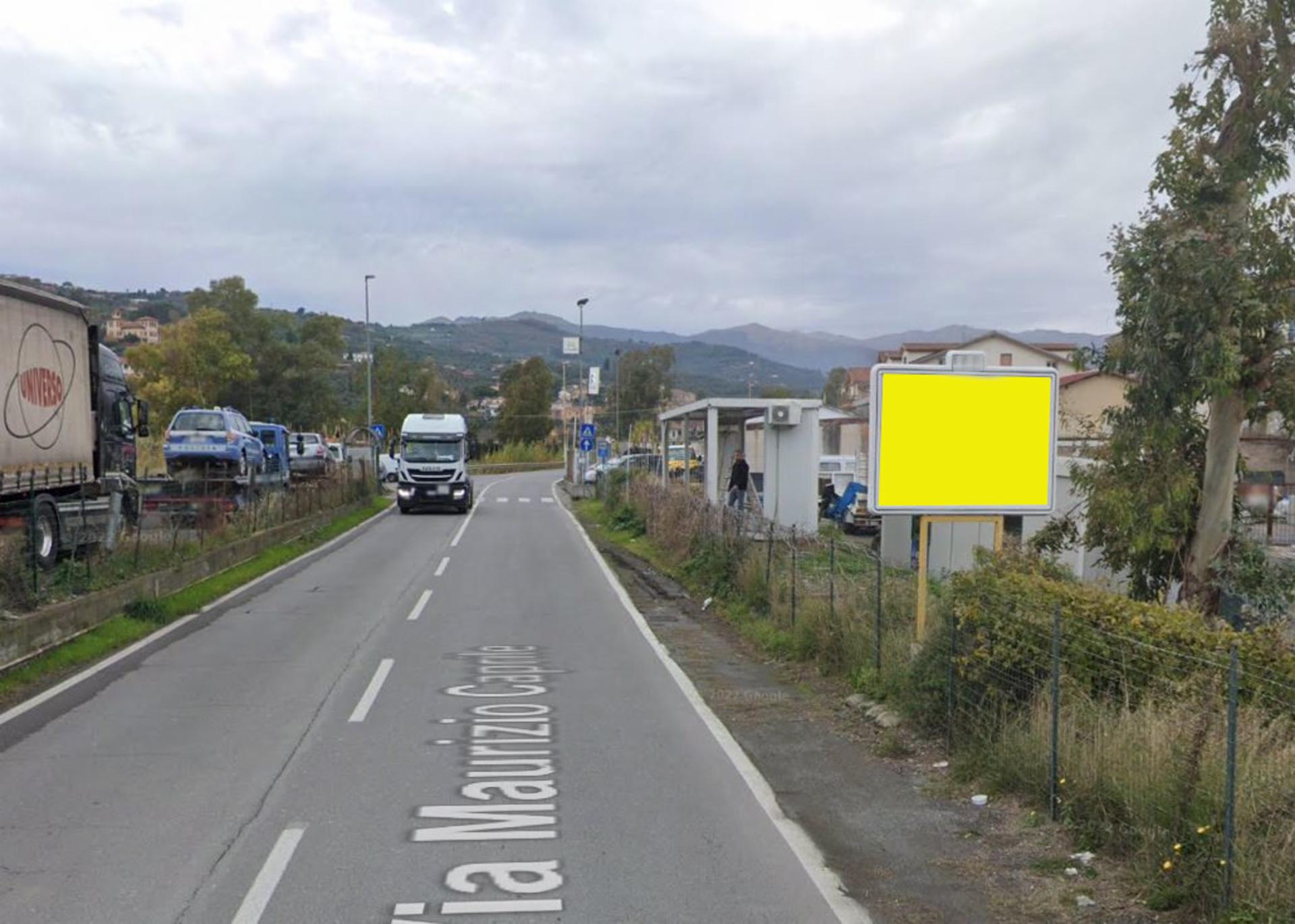 Impianto a VIA LITTARDI  Km 0+600 126  PRESSO USCITA A10 OVEST  Imperia