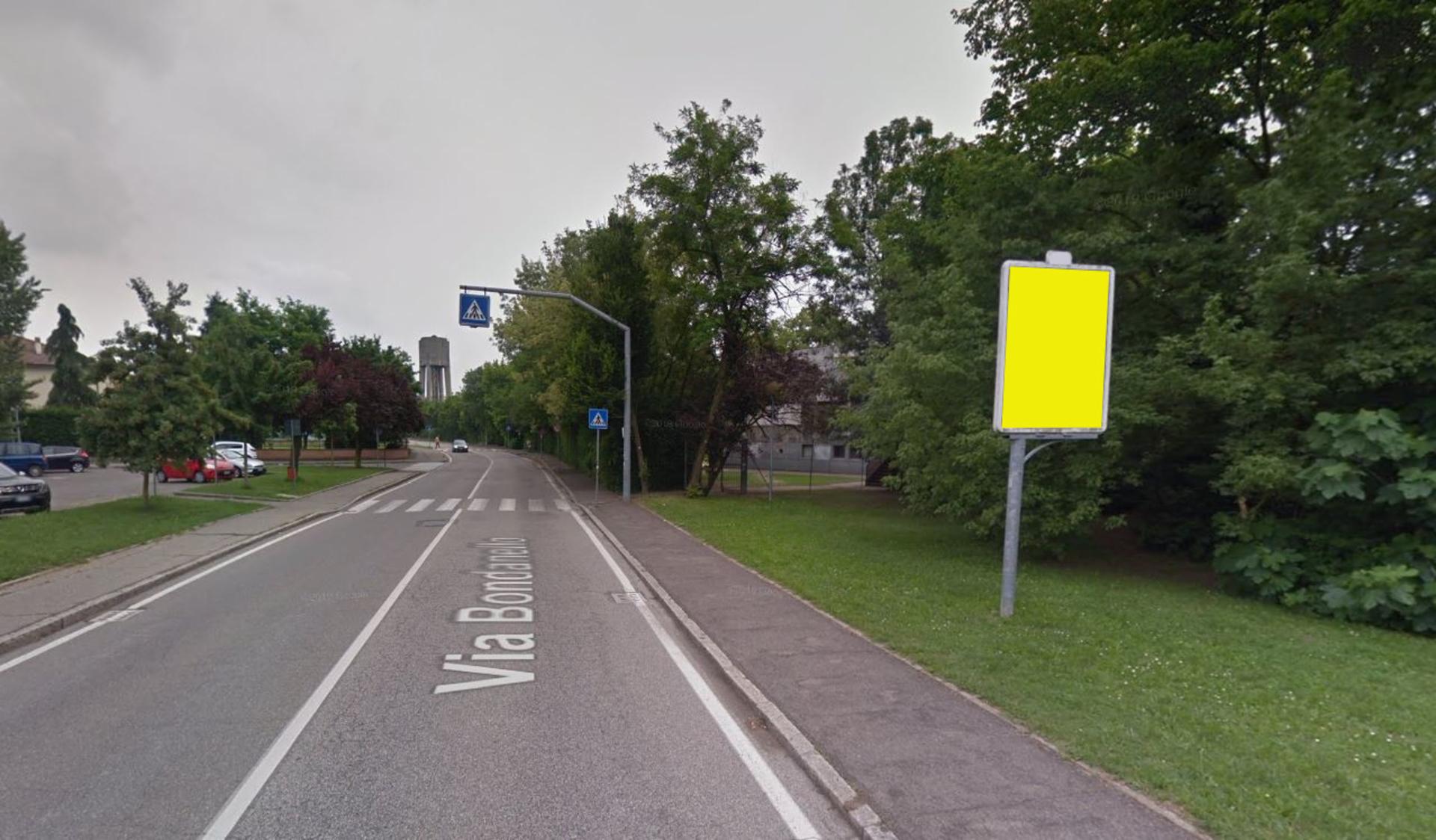 Impianto CARTELLONISTICA a Castel Maggiore, in zona La Lucciola