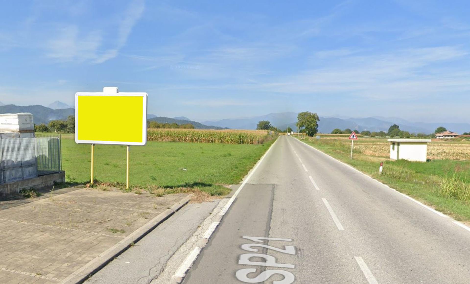 Impianto CARTELLONISTICA a Pianfei