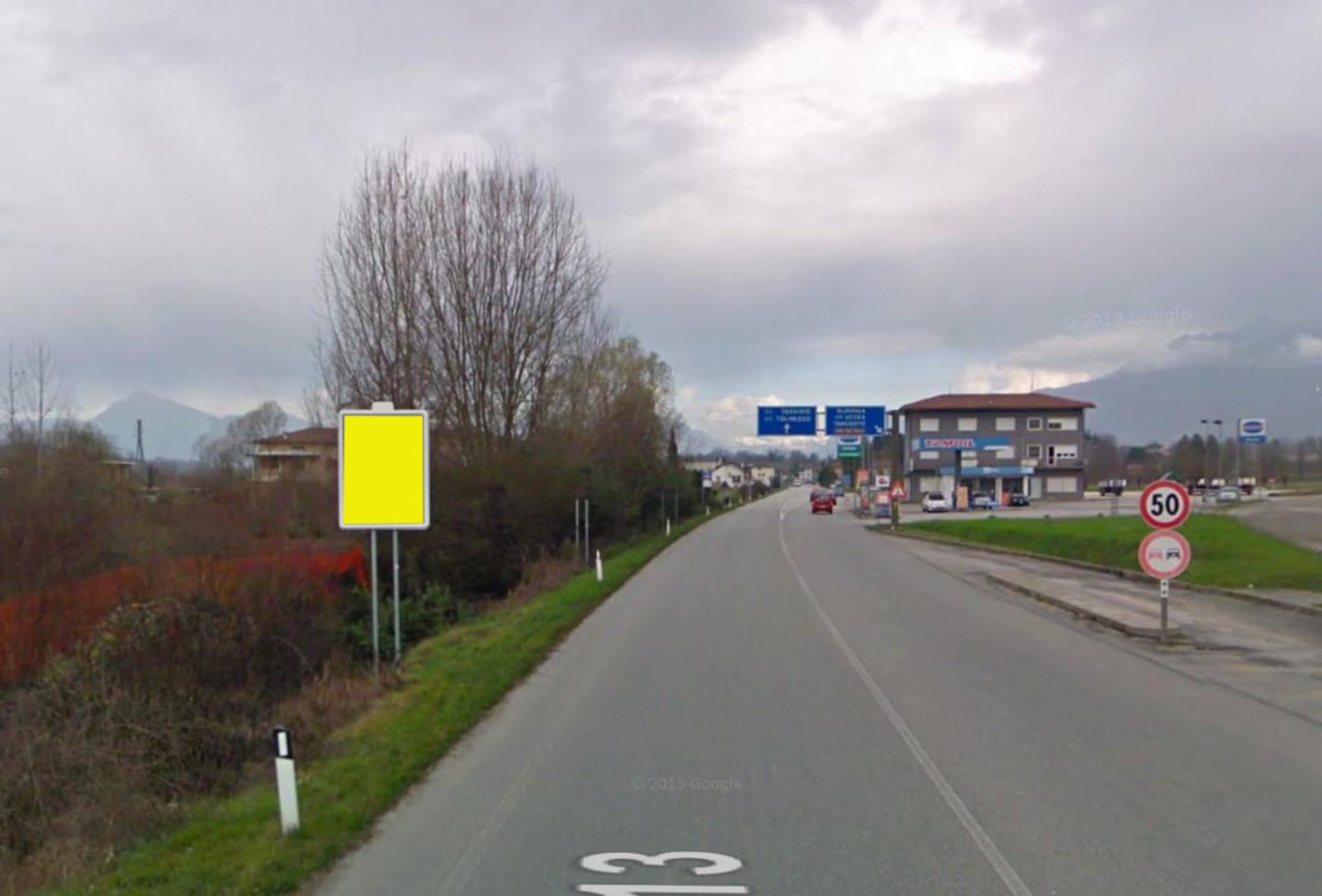 Impianto cartellonistica a Cassacco