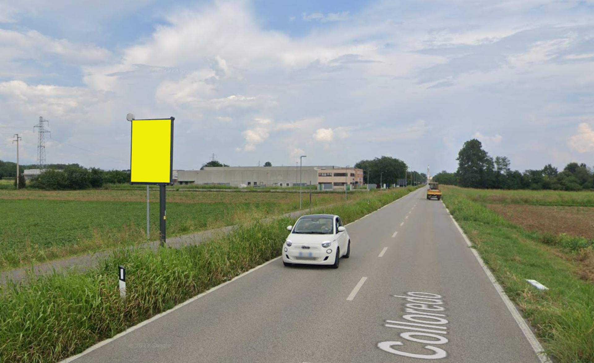 Impianto CARTELLONISTICA a Pasian di Prato, in zona Gioia e Benessere di Cozzo Valentina
