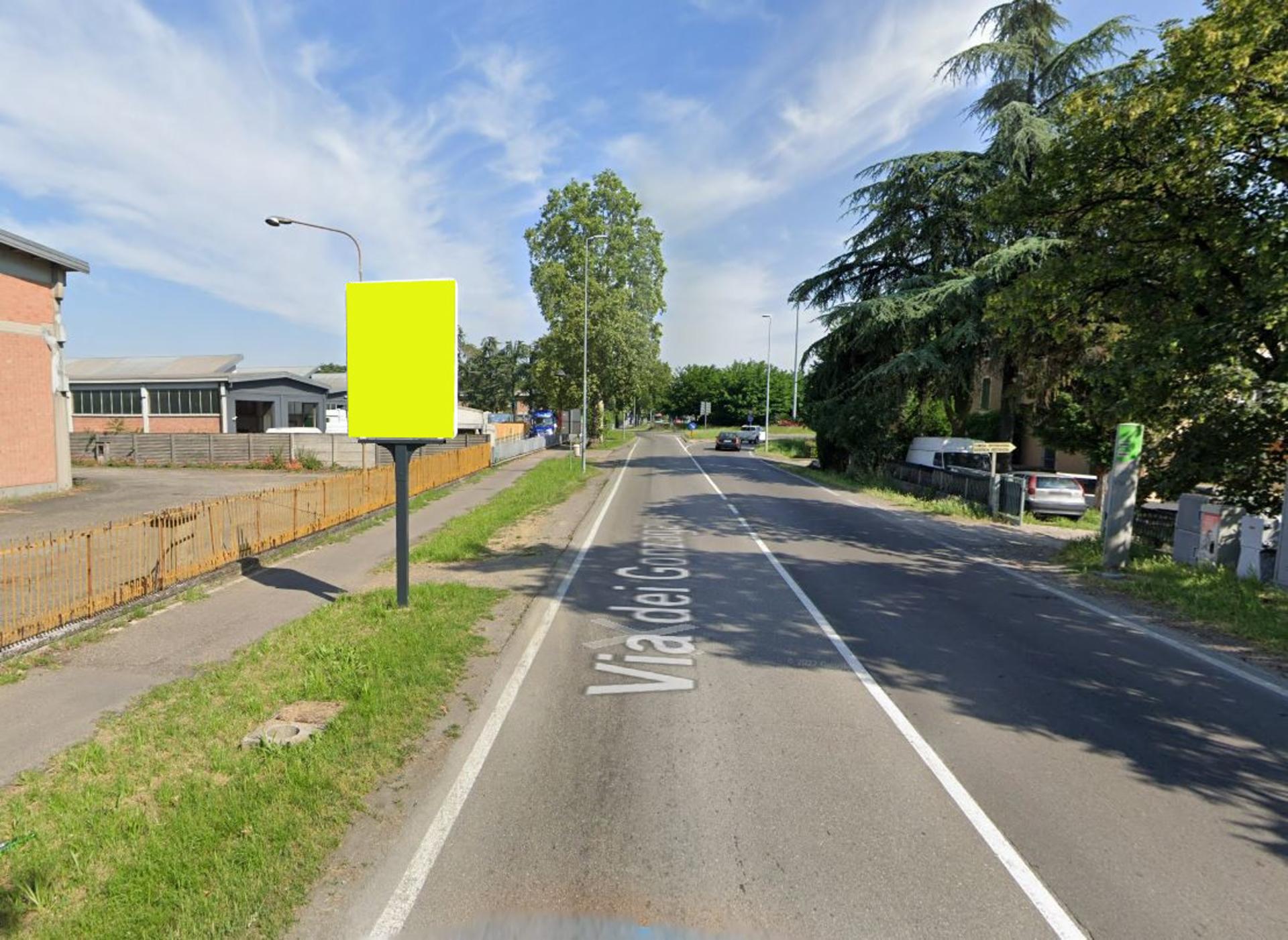 Impianto CARTELLONISTICA a Reggio nell'Emilia, in zona Mensa C.I.R. Ai Gonzaga