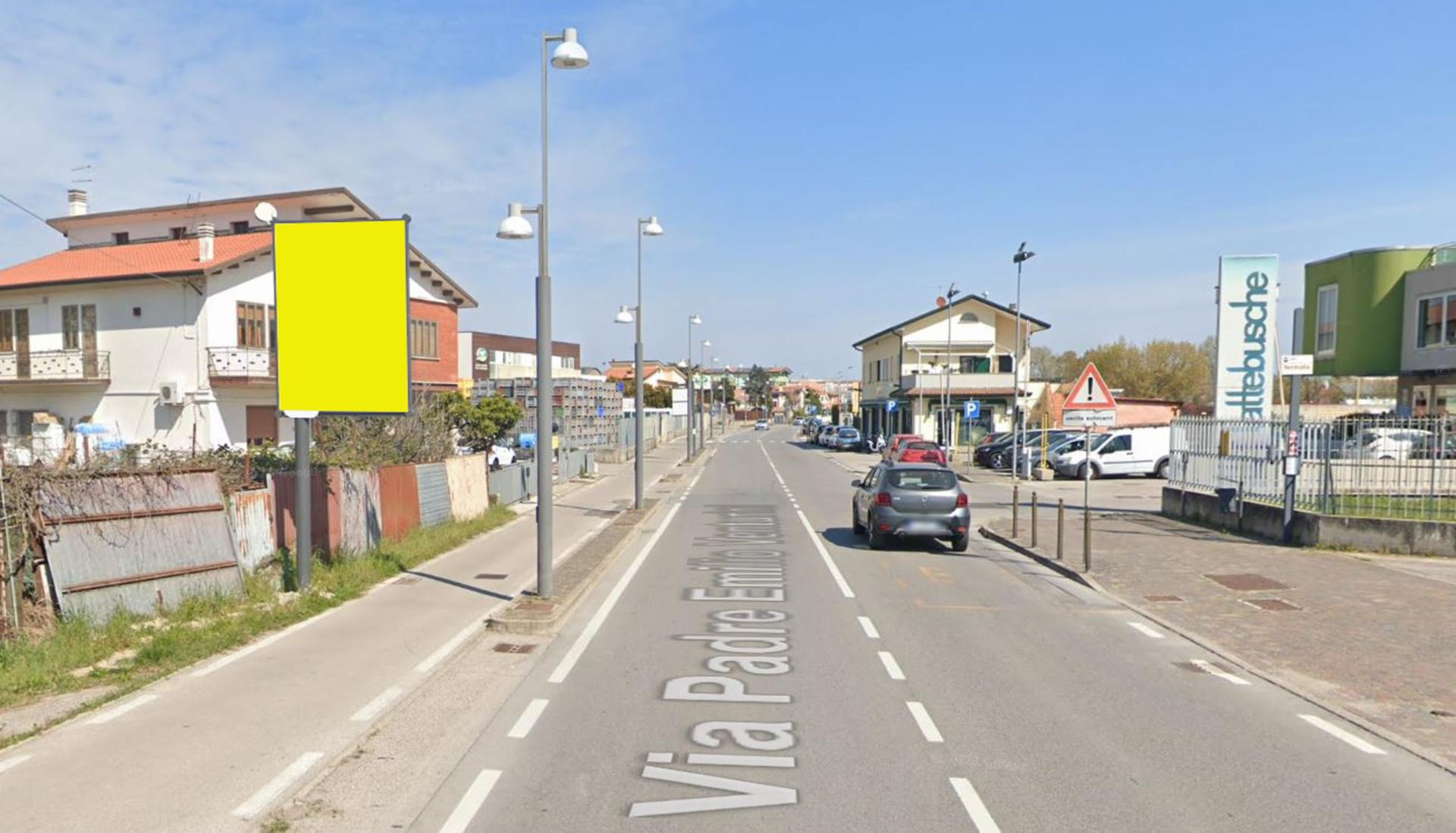 Impianto CARTELLONISTICA a Chioggia, in zona Funny Hair