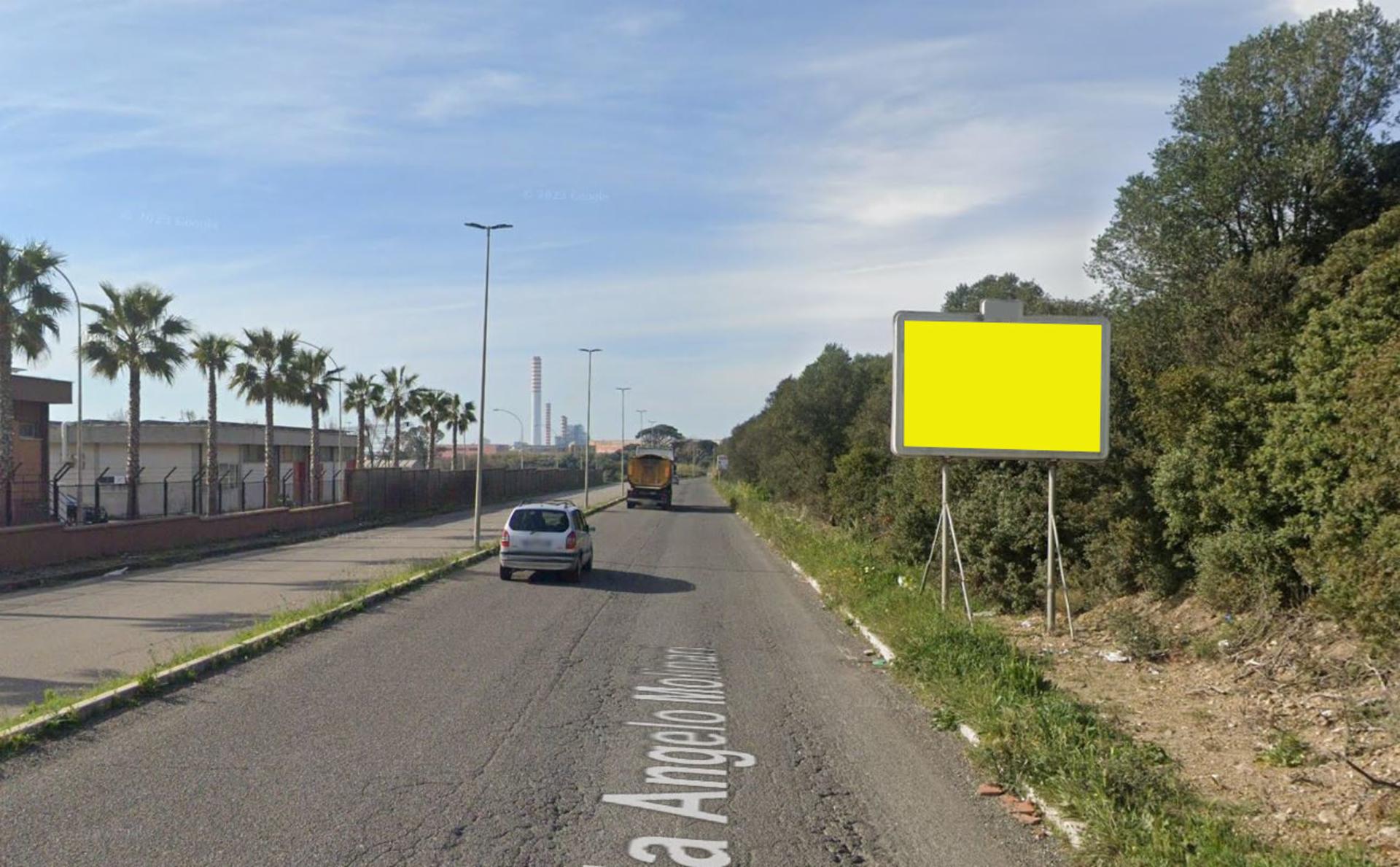 Impianto CARTELLONISTICA a Civitavecchia, in zona Pizzeria La Vecchia Locanda