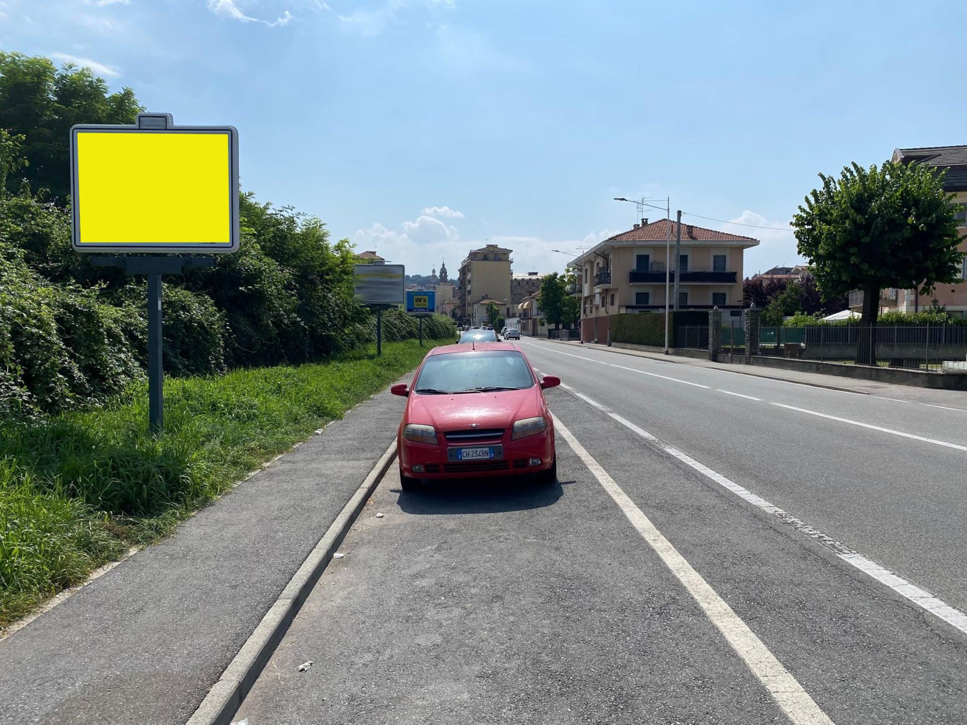 Impianto CARTELLONISTICA a Saluzzo, in zona Ristorante Pizzeria Il Basilico