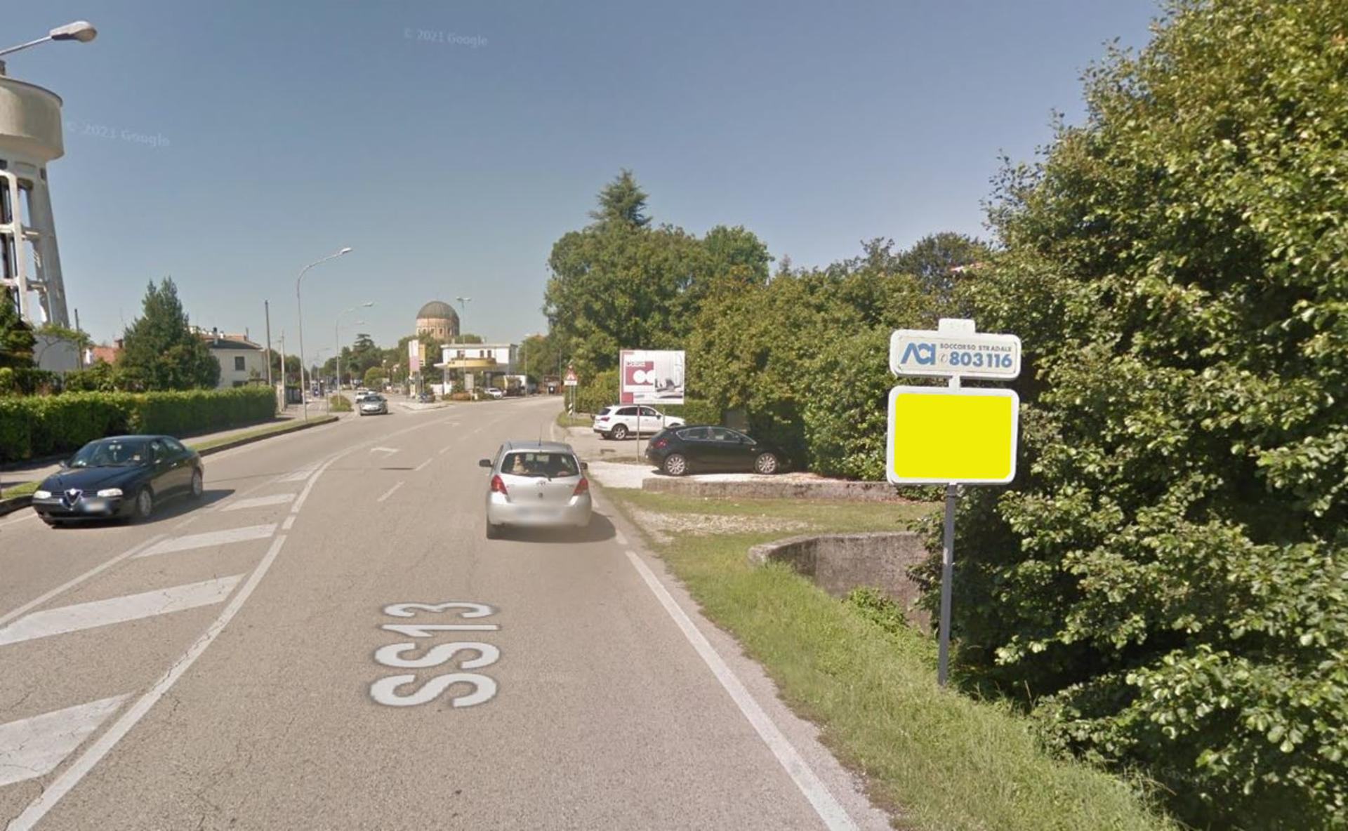Impianto a STATALE VIALE TRENTO 13 Km 68+090 SX  Sacile