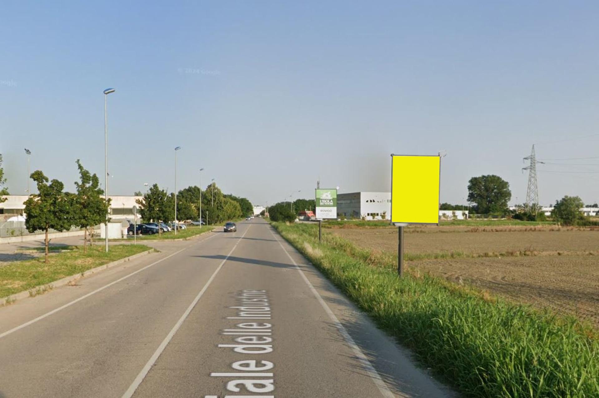Impianto a VIALE DELLE INDUSTRIE 25 MT DOPO VIA SAN SISTO  Rovigo