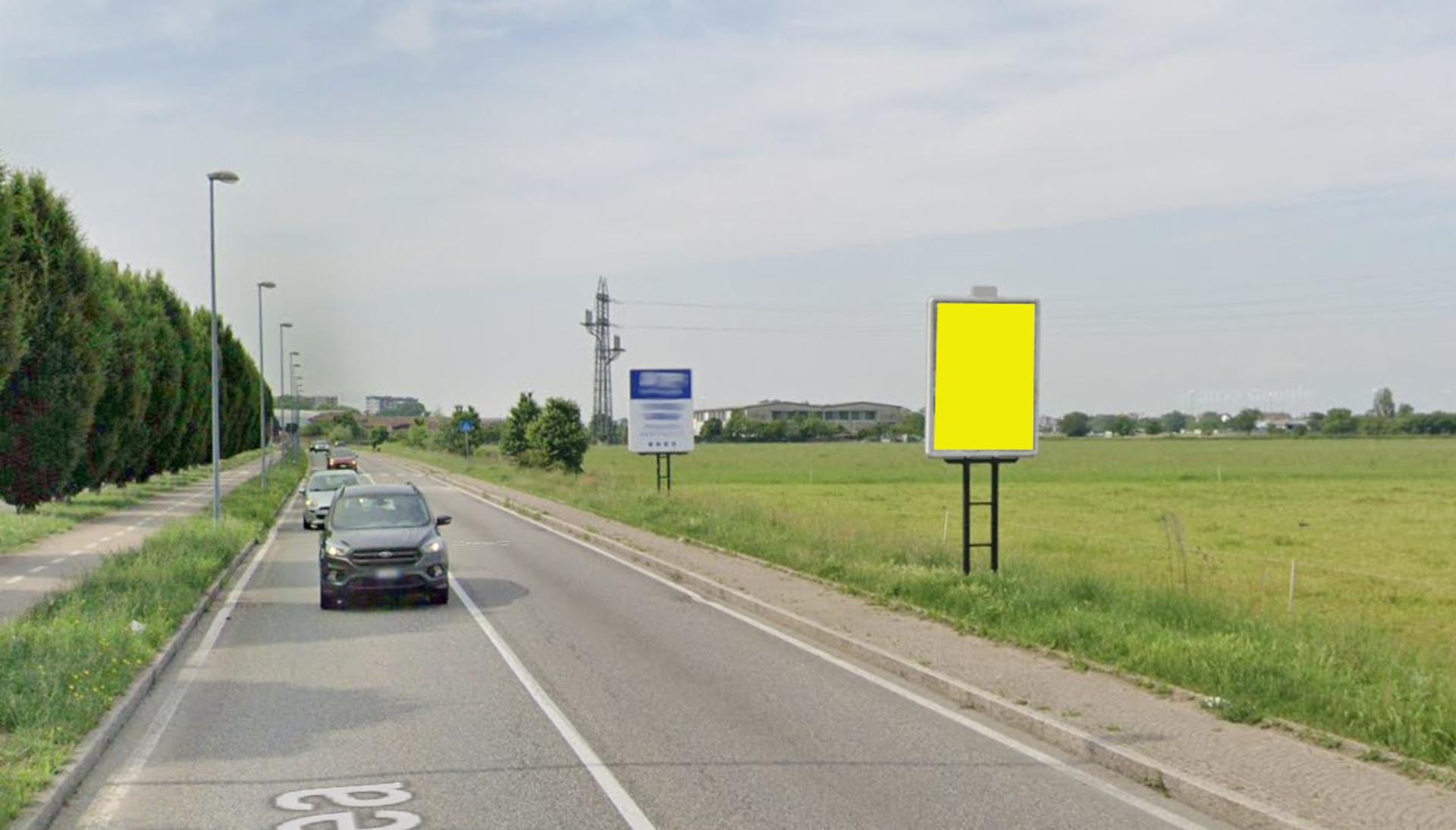 Impianto a VIA CREA  Km 41 MT SUD  TRA VIA MONCALIERI E VIA DOPPI DIR. TORINO  Grugliasco
