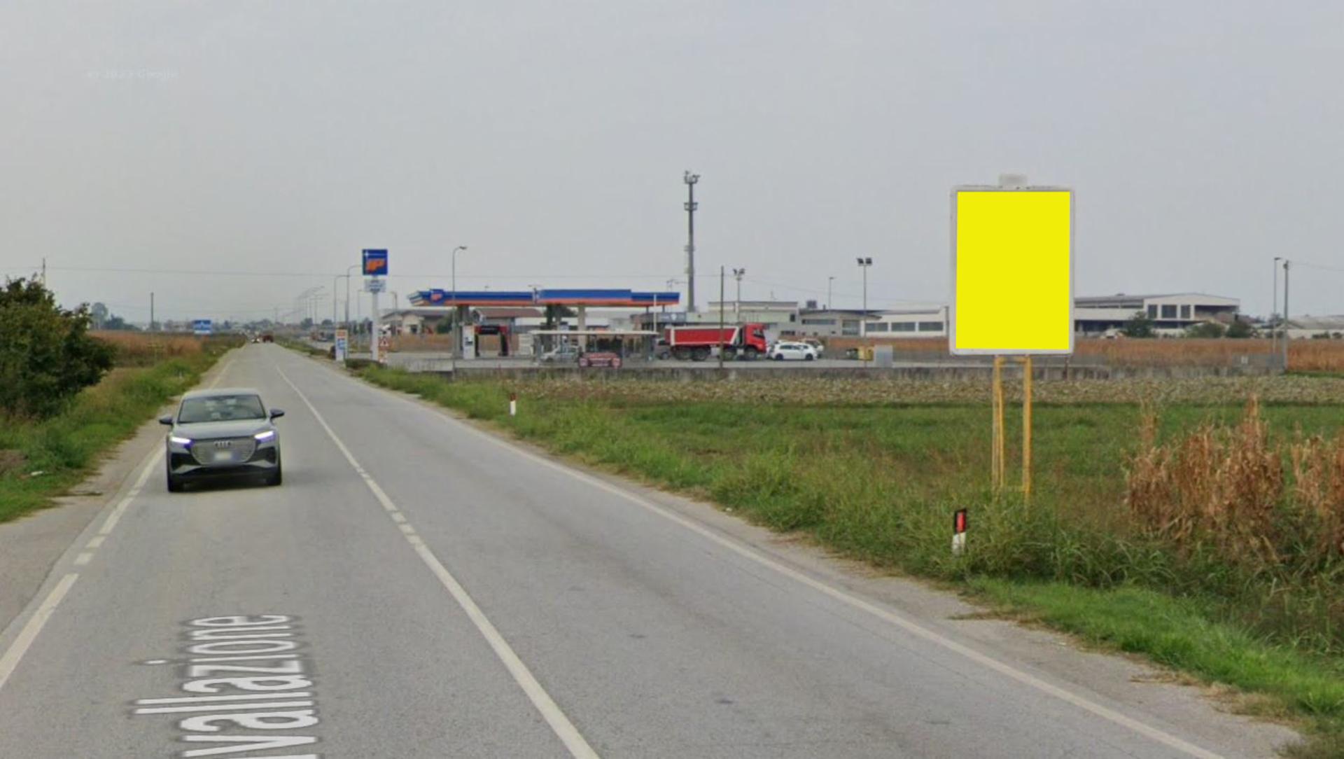 Impianto CARTELLONISTICA a Montanera, in zona Cappella di San Rocco