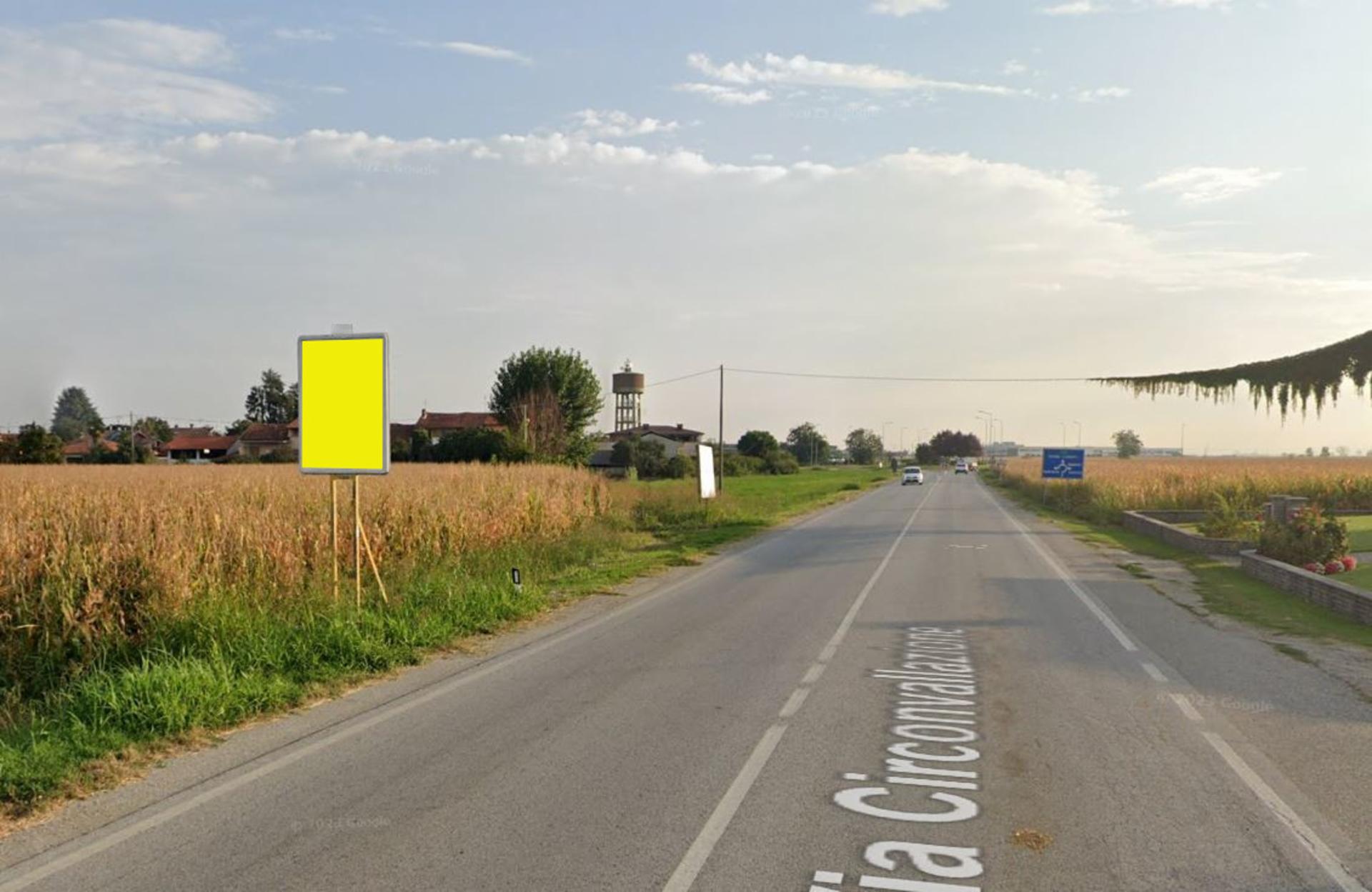 Impianto CARTELLONISTICA a Montanera, in zona Cappella di San Rocco