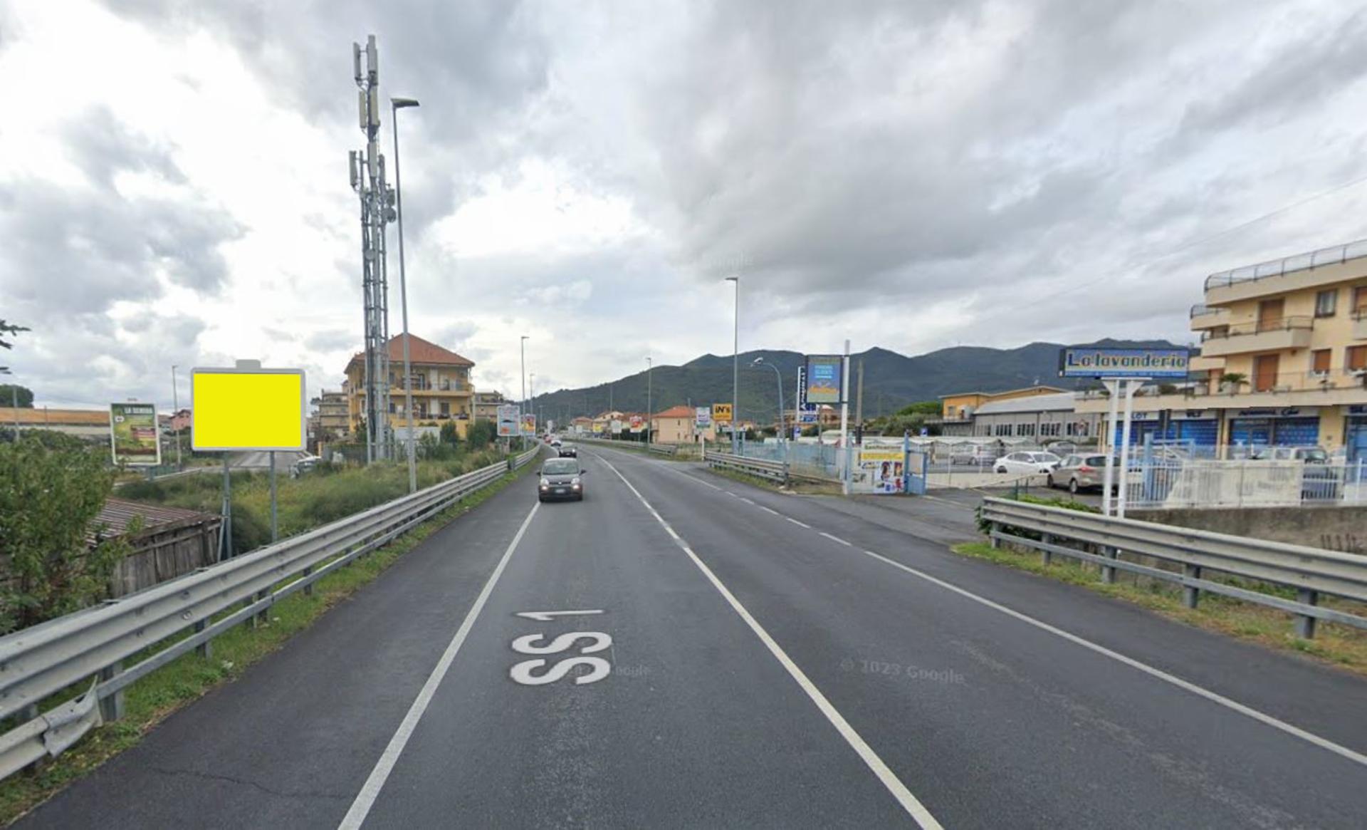 Impianto a STATALE 1 Km 615+750 SX  AURELIA  Albenga