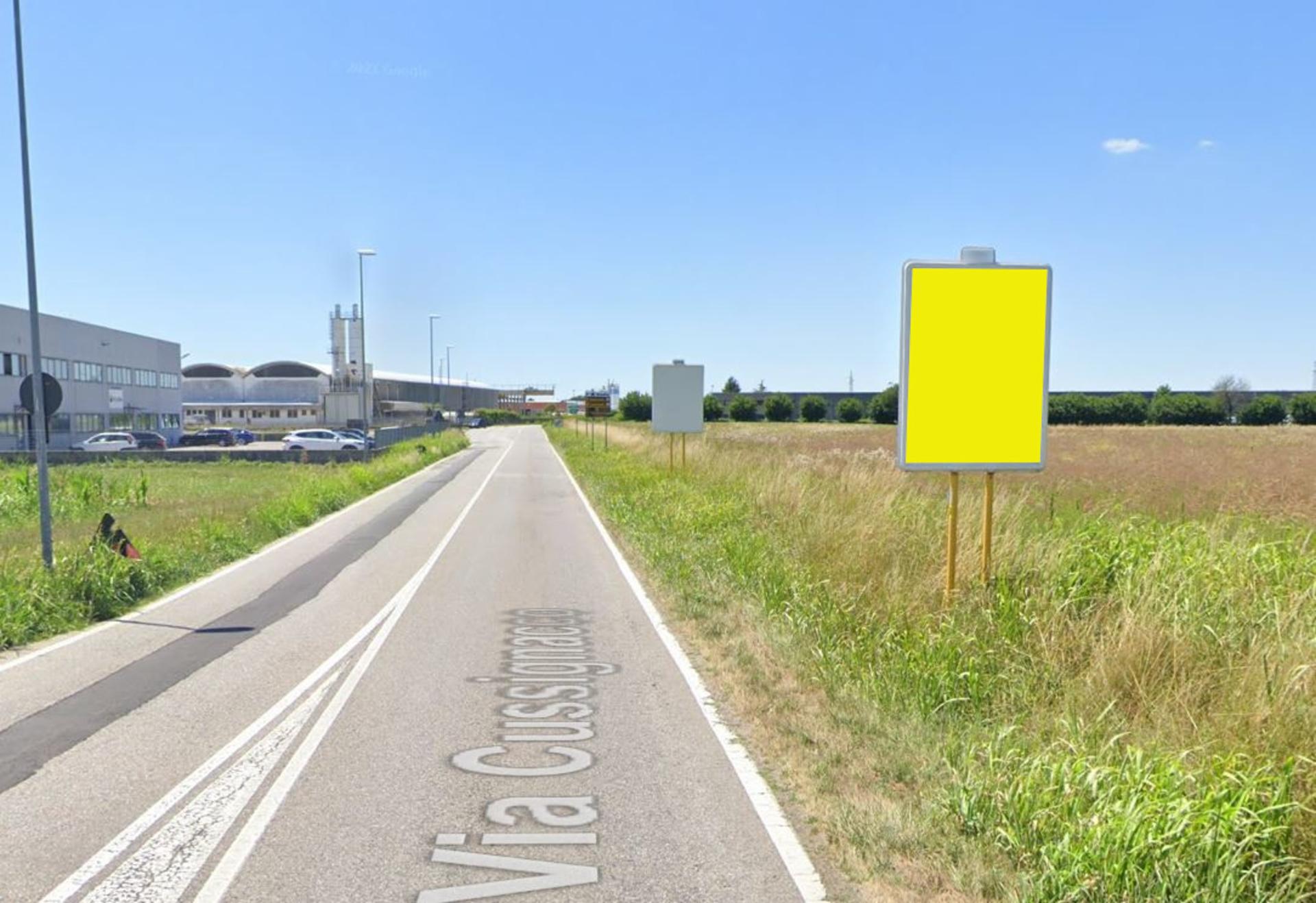 Impianto a SR UD 96 BIS VIA CUSSIGNACCO 162 MT PRIMA DI VIA PASOLINI  Pradamano