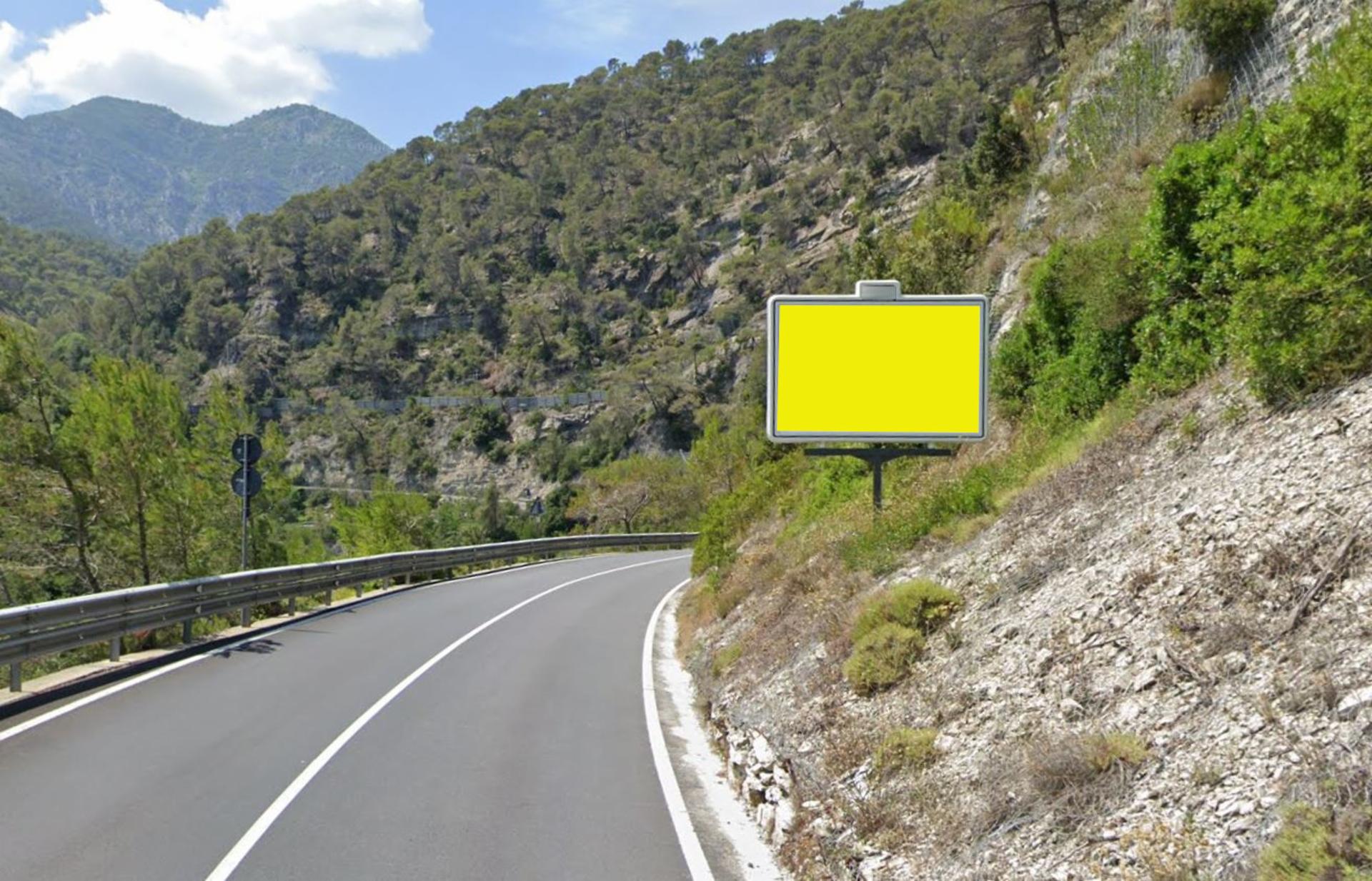 Impianto a STATALE 20 Km 135+140 DX  Olivetta San Michele
