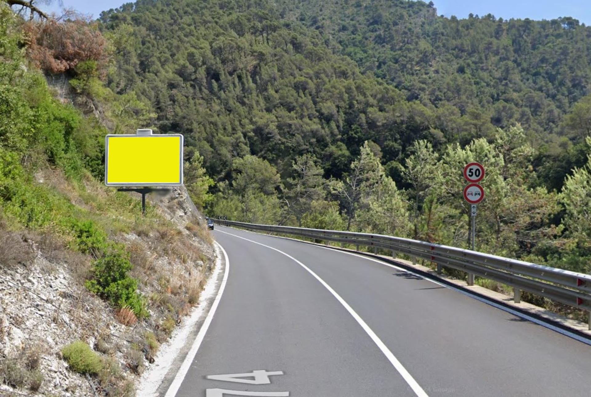 Impianto CARTELLONISTICA a Olivetta San Michele, in zona Chiesa di Sant'Agostino