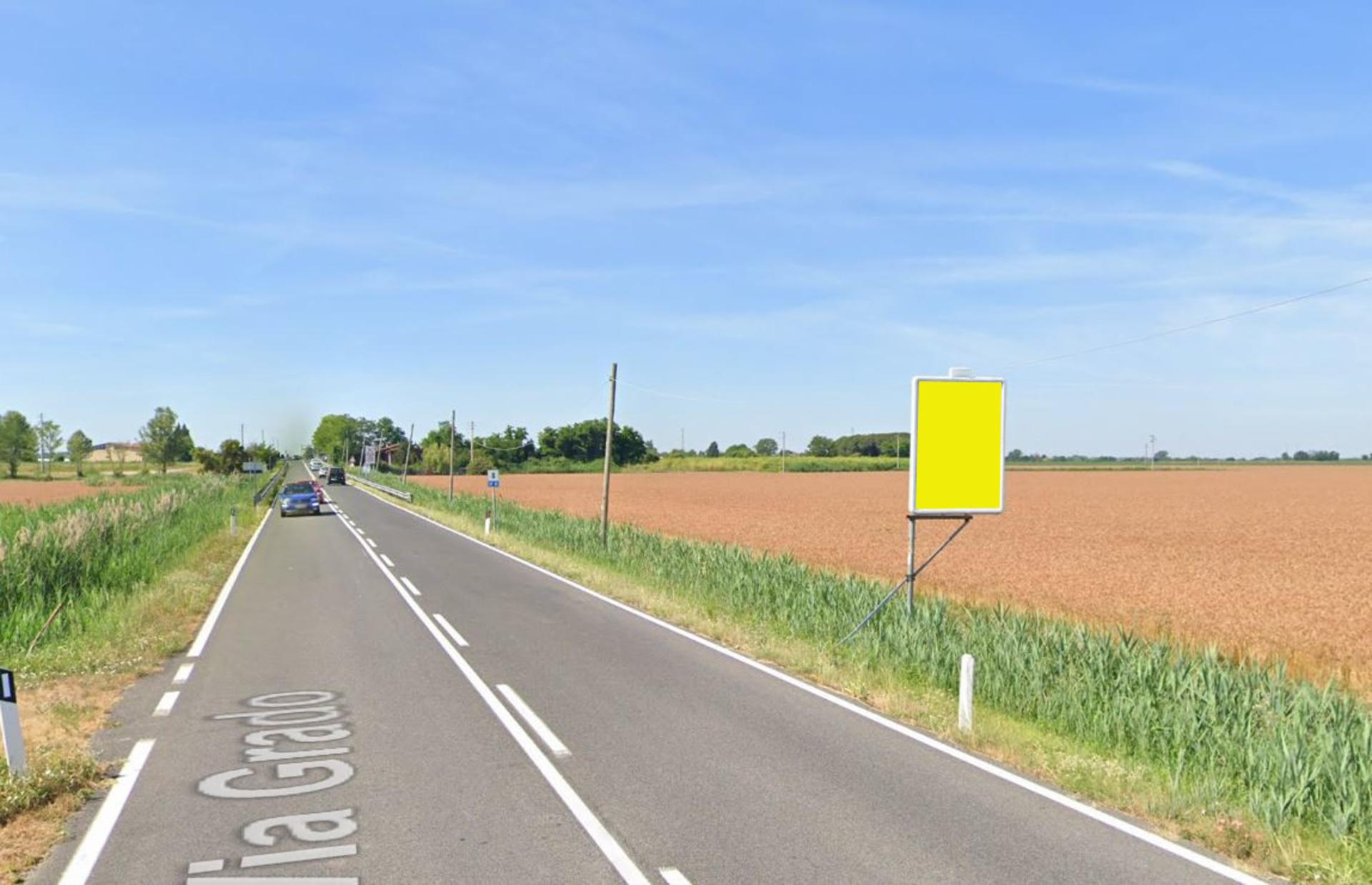 Impianto a PROVINCIALE VIA MONFALCONE 19 Km 7+975DX  LOCALIT? TERRANOVA  San Canzian d'Isonzo