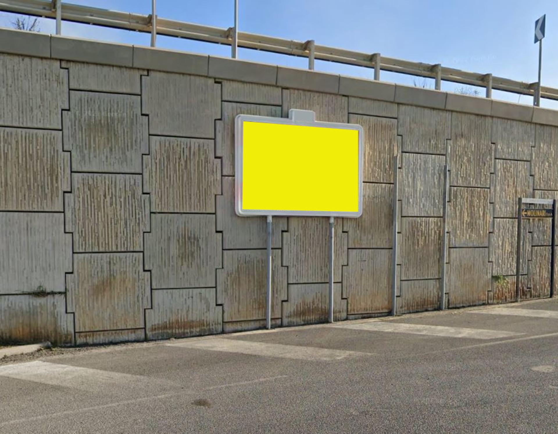 Impianto CARTELLONISTICA a Civitavecchia, in zona Game7