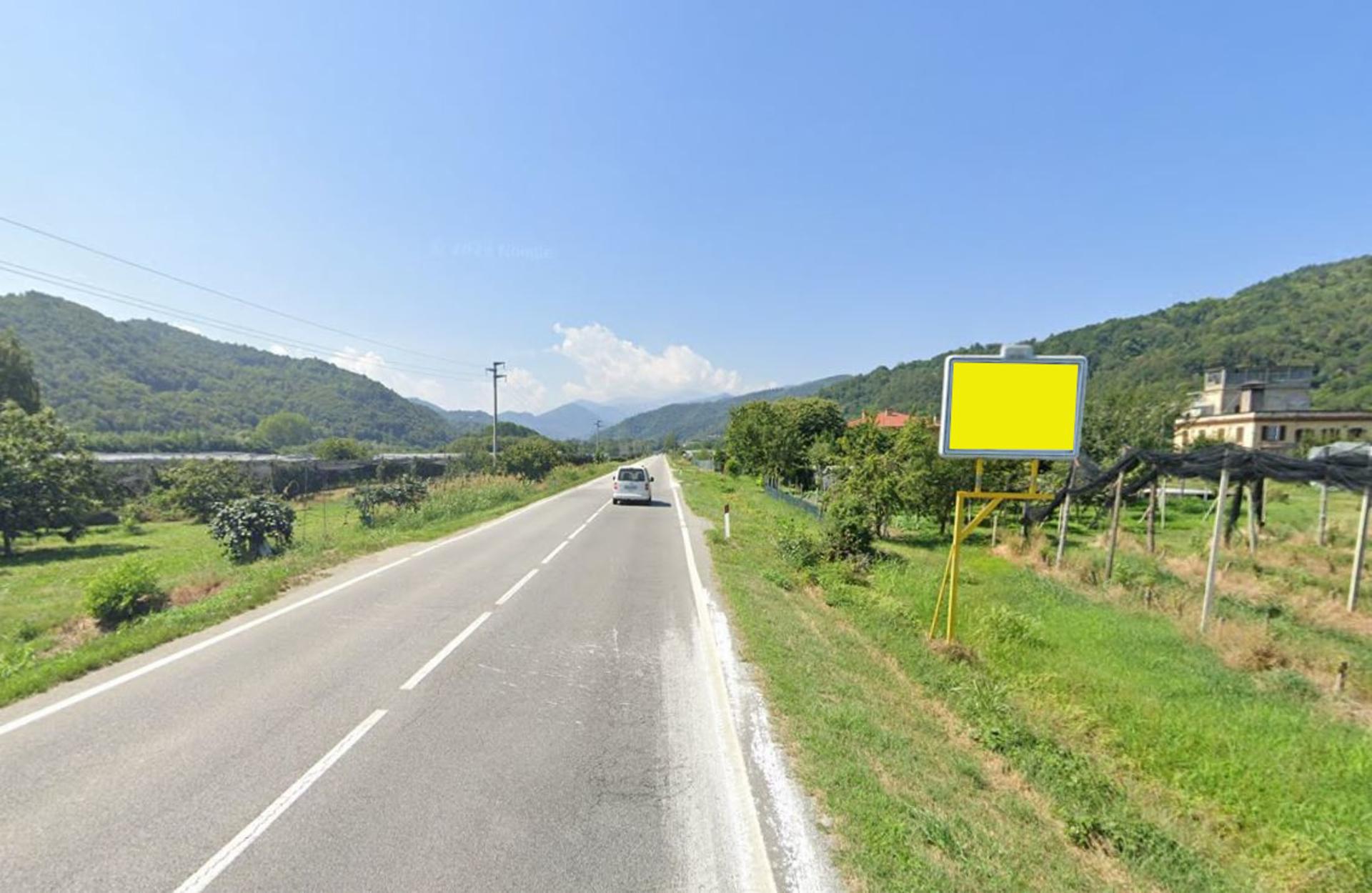 Impianto CARTELLONISTICA a Piasco, in zona Museo dell'Arpa Victor Salvi