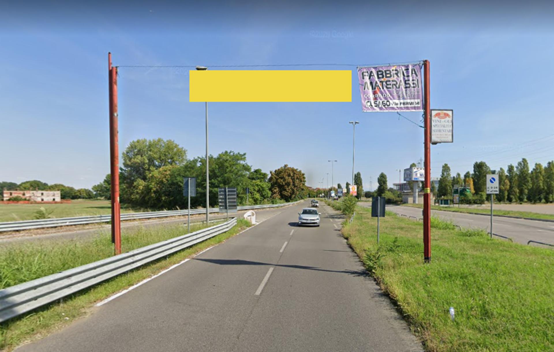 Impianto STRISCIONE a Assago, in zona Ristorante Food Hall