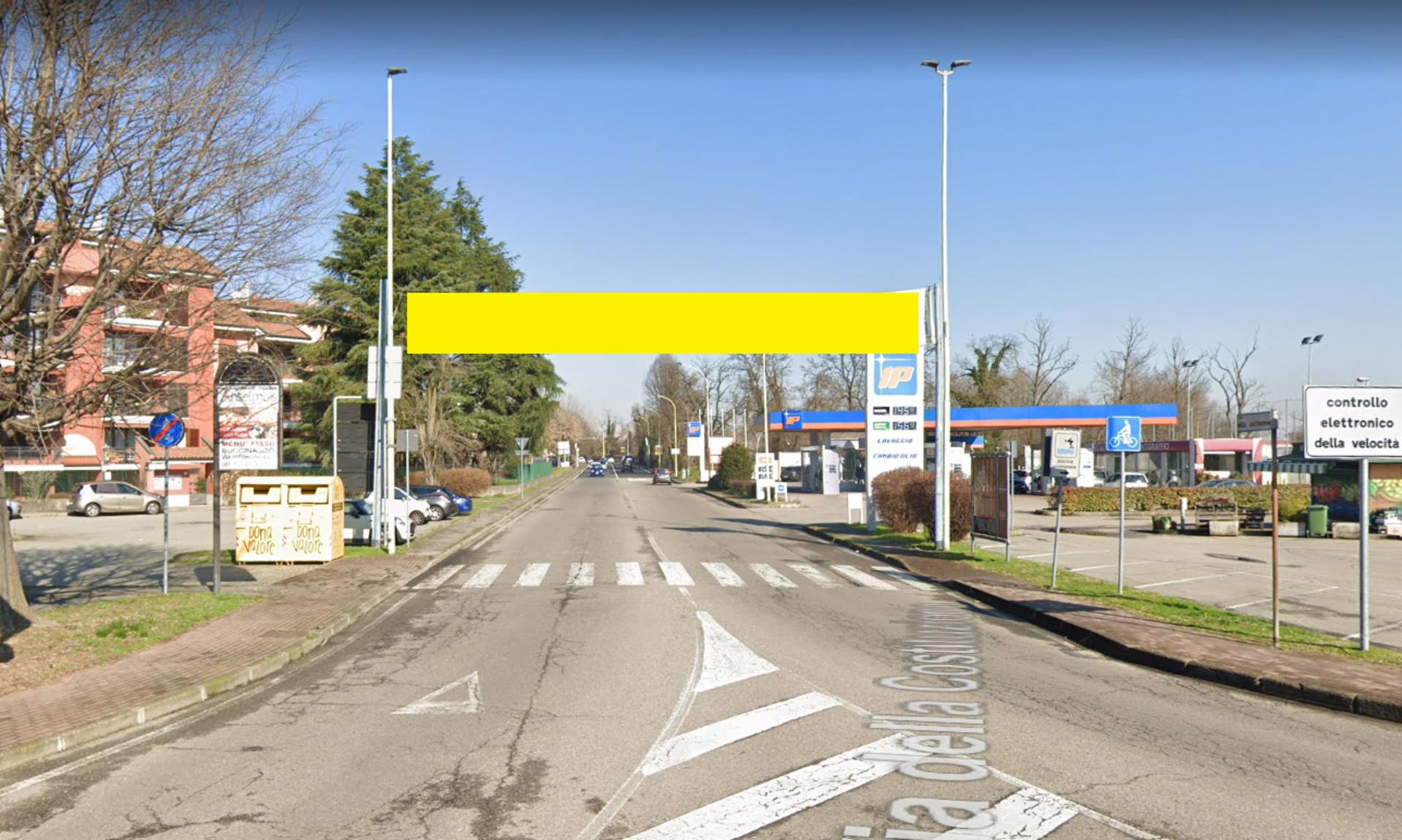 Impianto STRISCIONE a Buccinasco, in zona L'isola di Wight