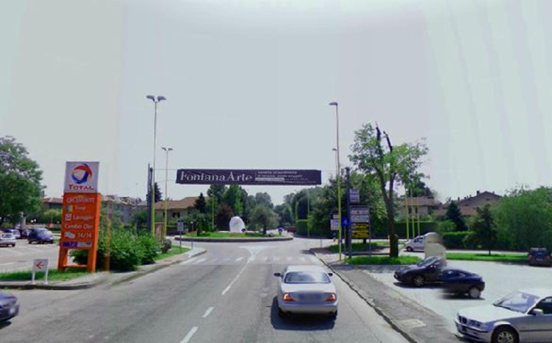 Impianto STRISCIONE a Buccinasco, in zona L'isola di Wight