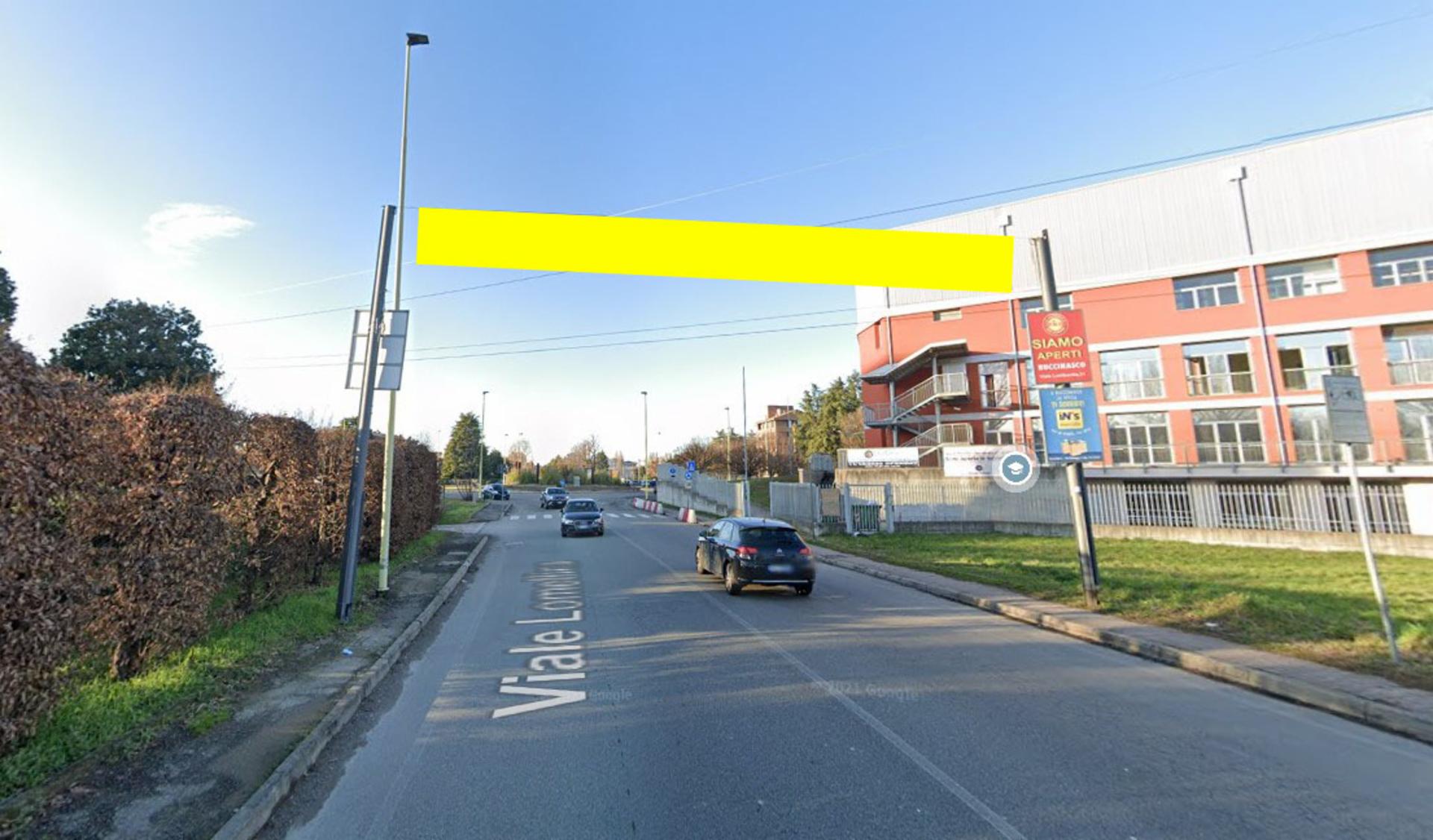 Impianto STRISCIONE a Buccinasco, in zona La Griglia sul Fuoco