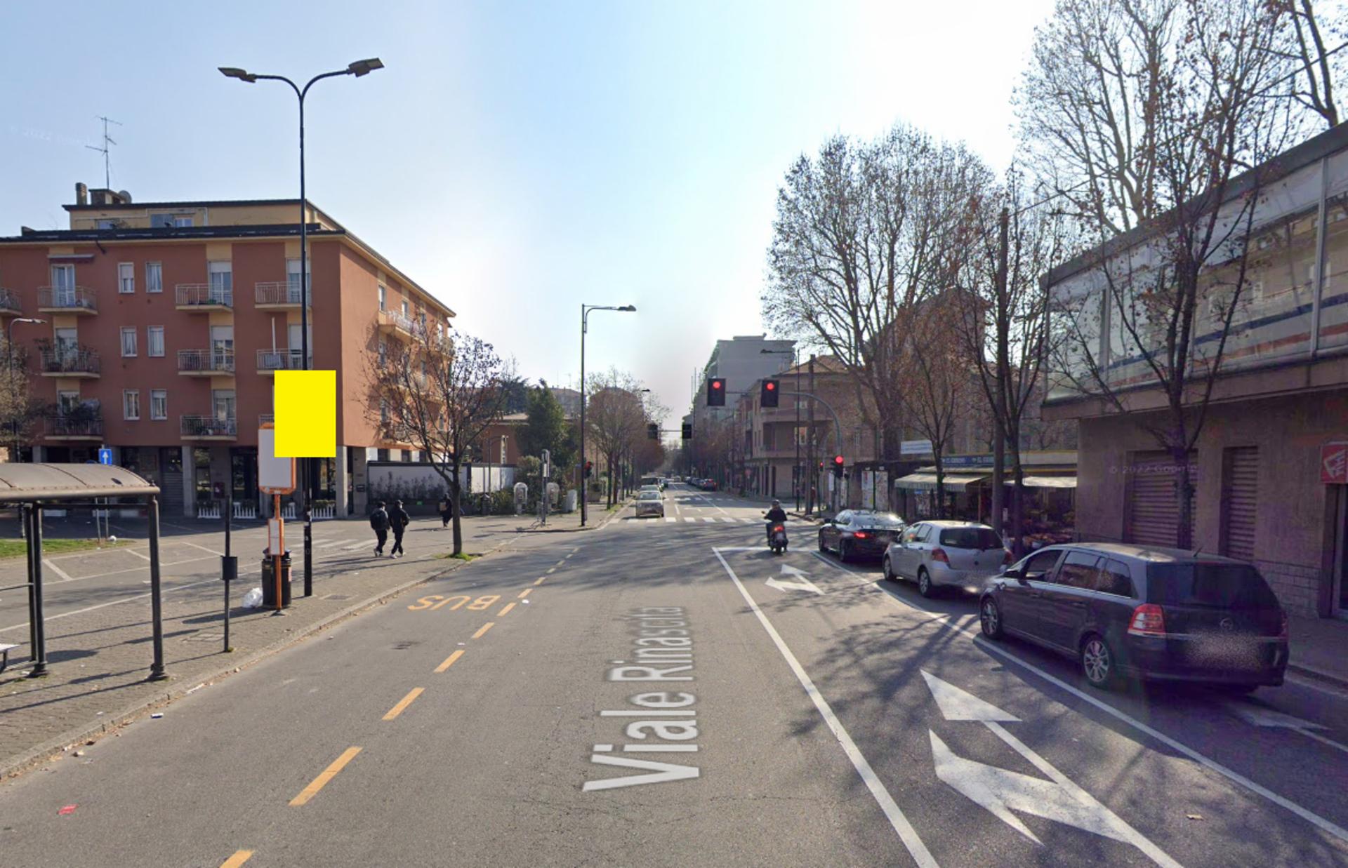 Impianto POLE MEDIA a Cinisello Balsamo, in zona Simoni Arredatori