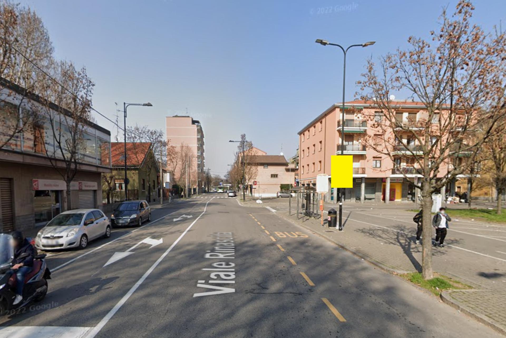 Impianto POLE MEDIA a Cinisello Balsamo, in zona Simoni Arredatori