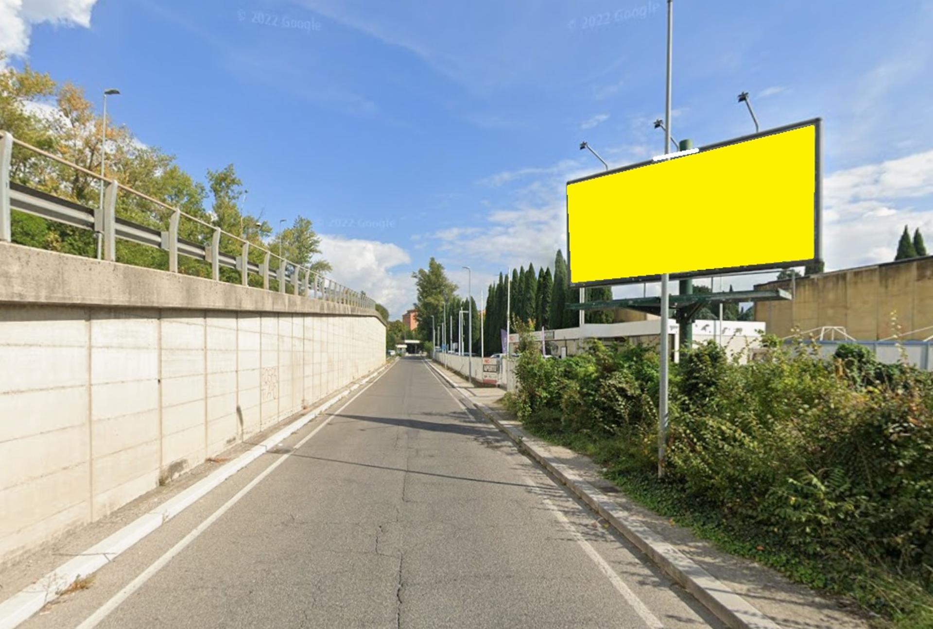 Impianto a VIA LESSINI - A M 75 DOPO IL SEGNALE DI DIREZIONE  Terni