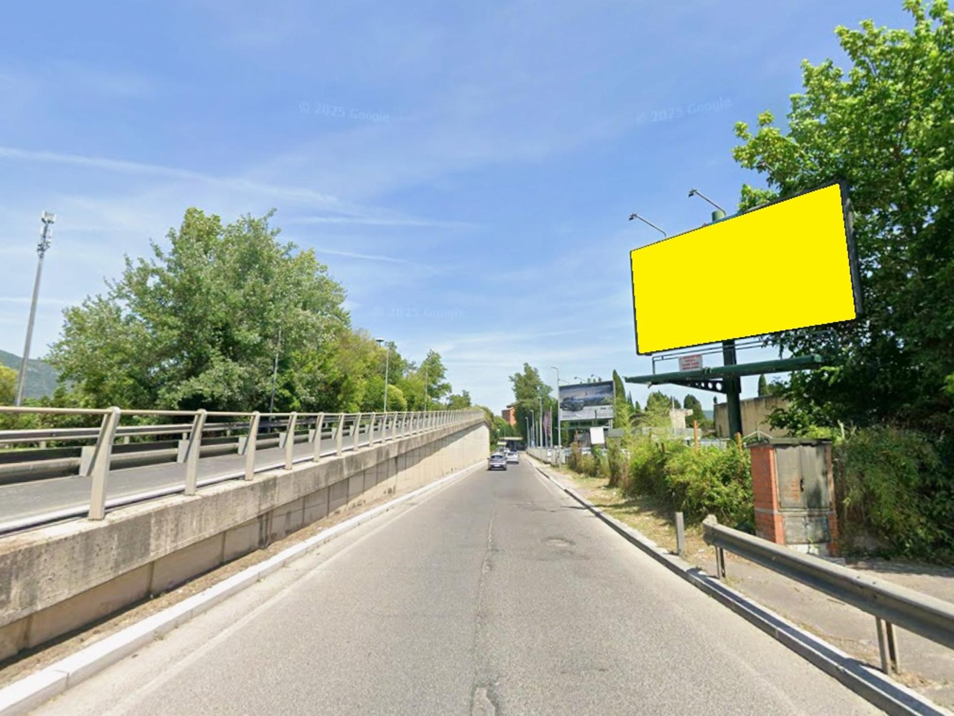 Impianto a VIA LESSINI - A M 35 DOPO IL SEGNALE DI DIREZIONE  Terni