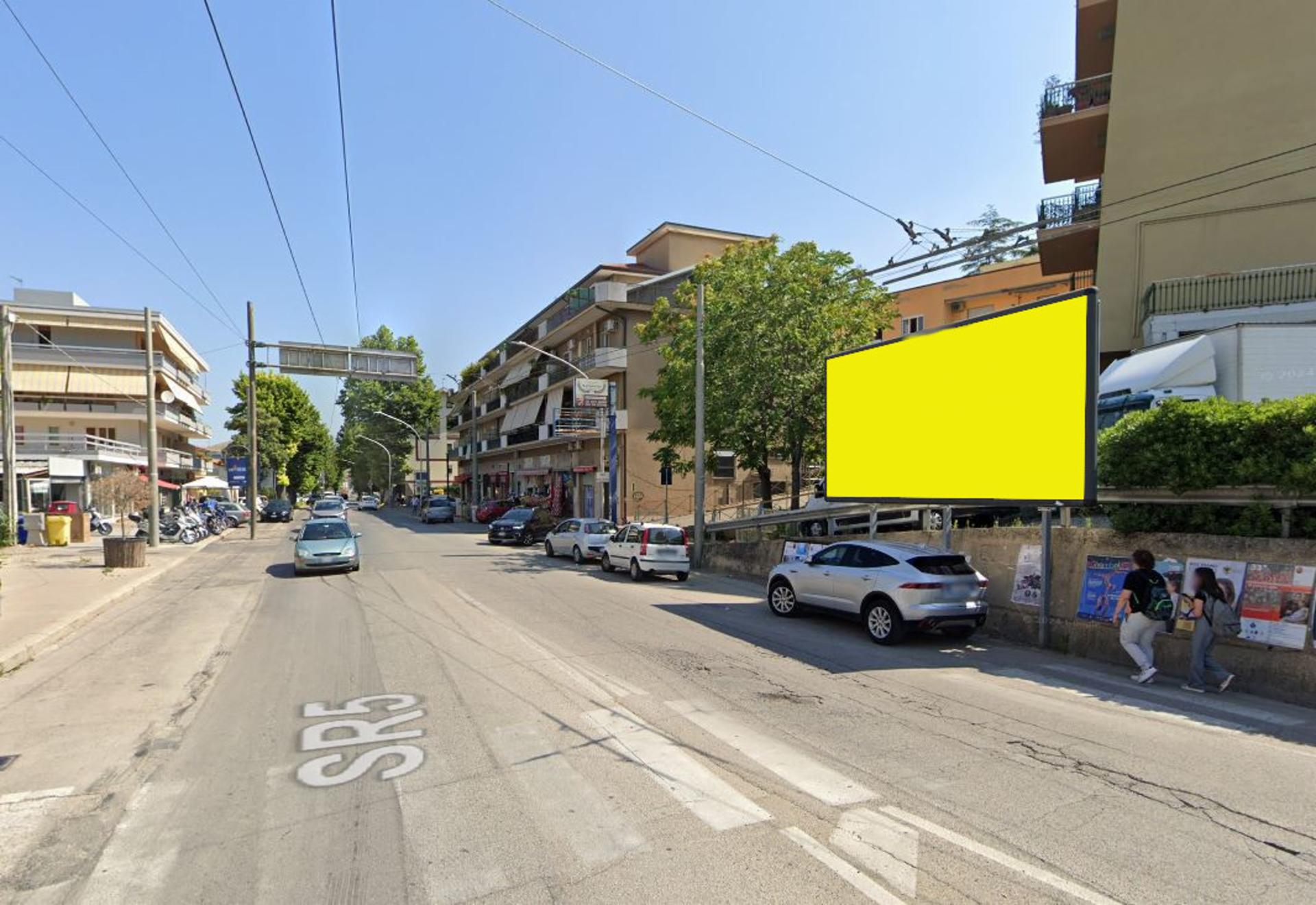 Impianto 6 X 3 a Chieti, in zona Dalla Piadina alla Brace