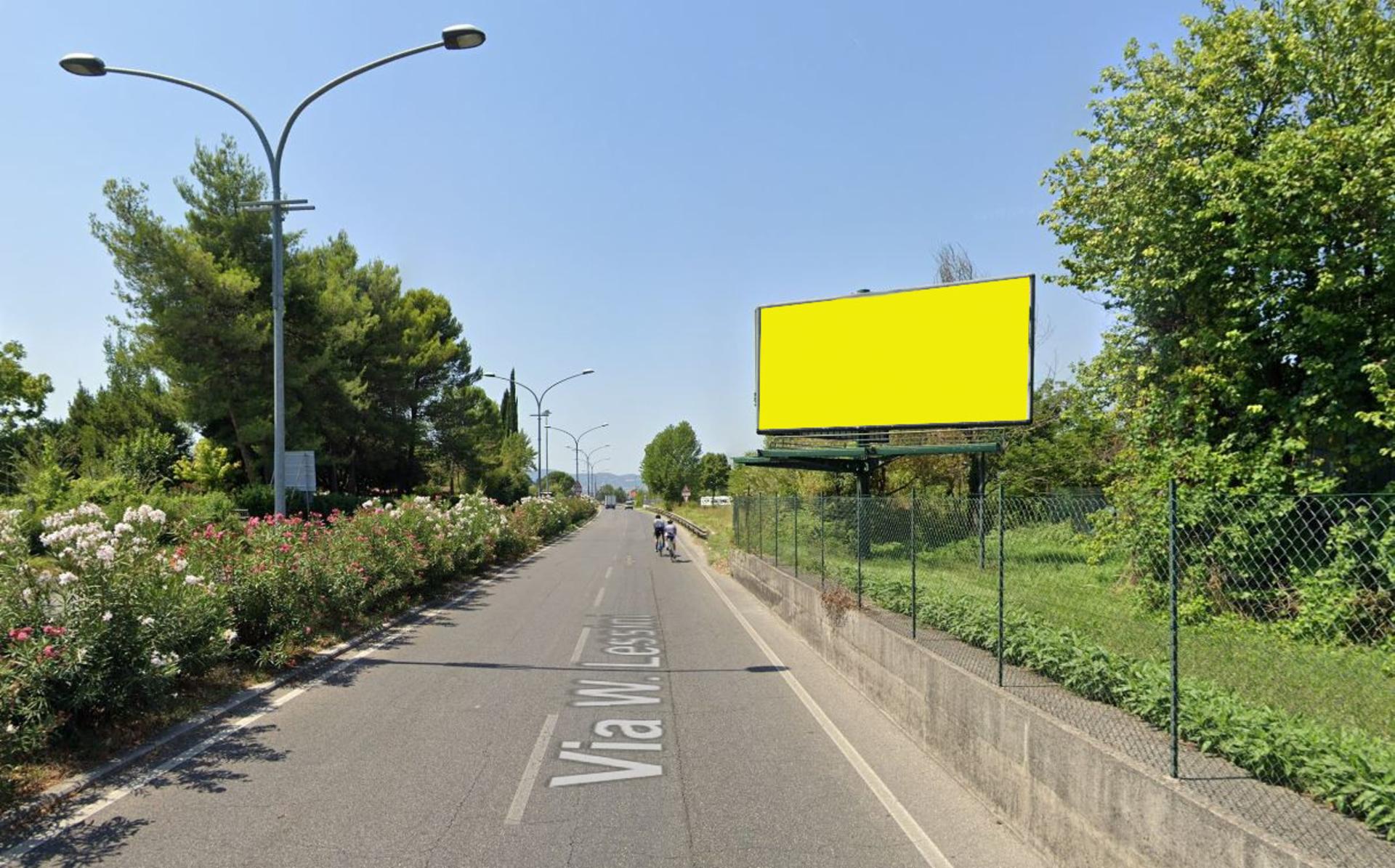 Impianto a VIA LESSINI (EX SP MARATTA BASSA) KM 0+465 DX  Terni