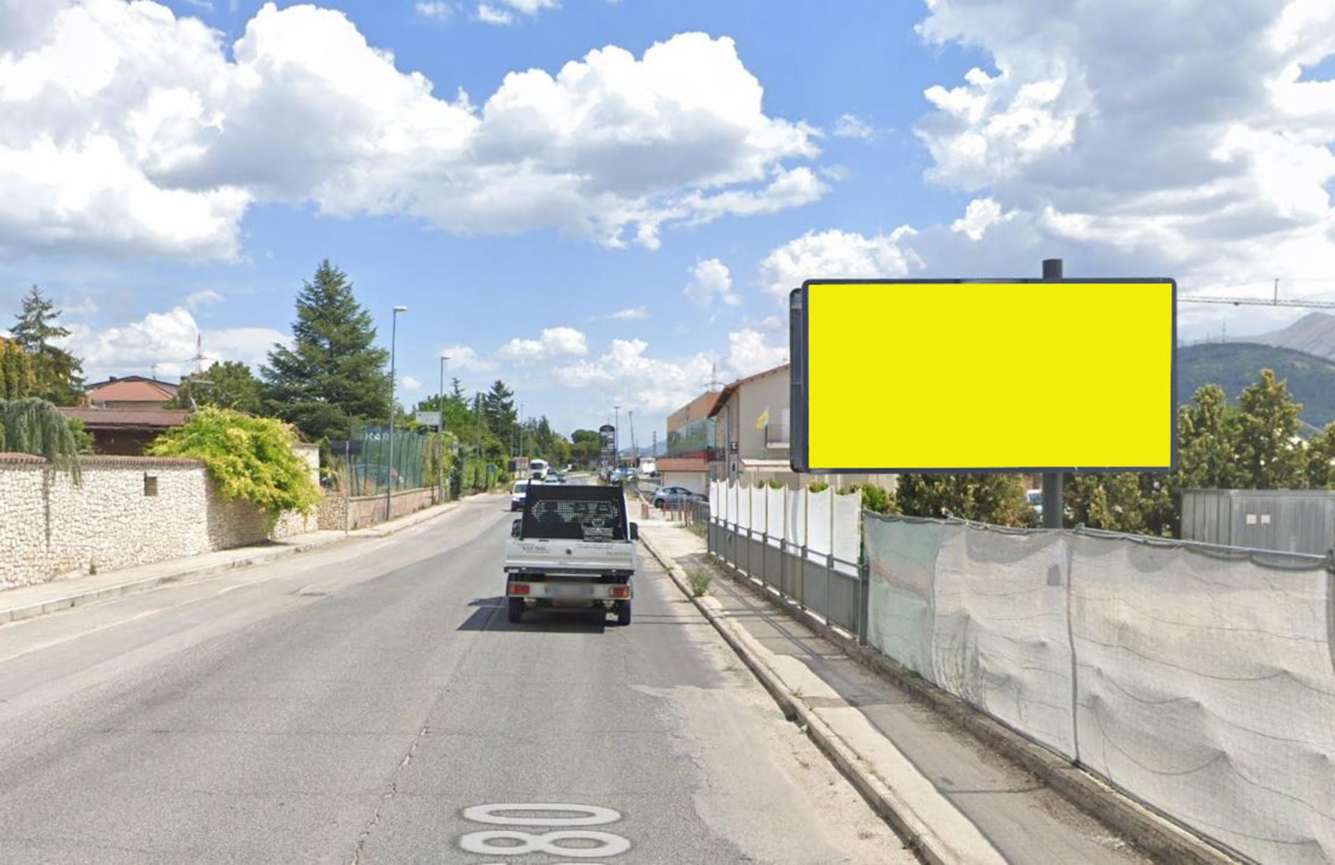 Impianto 6 X 3 a L'Aquila, in zona Dipartimento di Scienze cliniche applicate e biotecnologiche